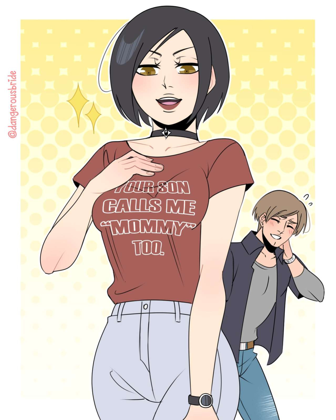 [DangerousBride] Her irresistible rookie (Resident Evil)