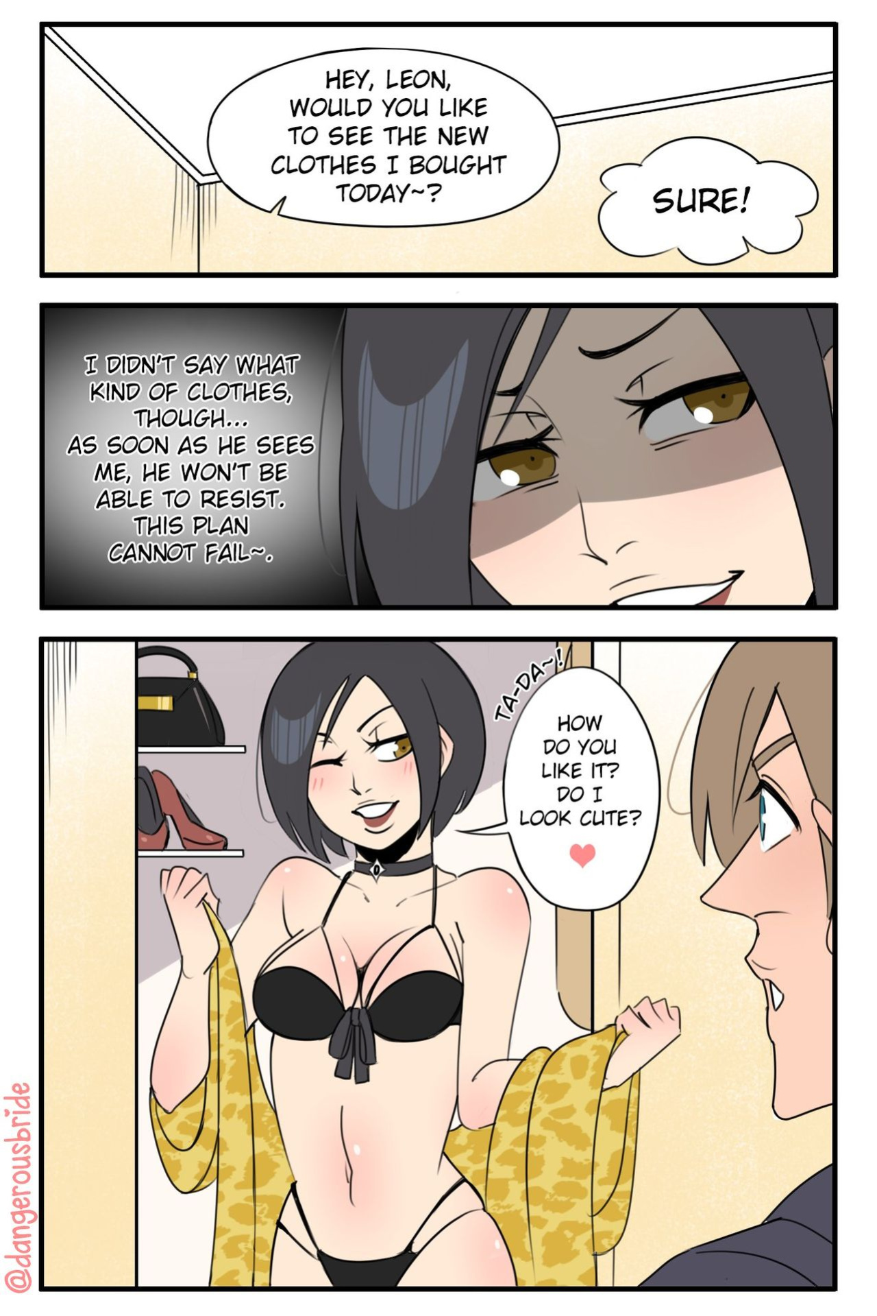 [DangerousBride] Her irresistible rookie (Resident Evil)