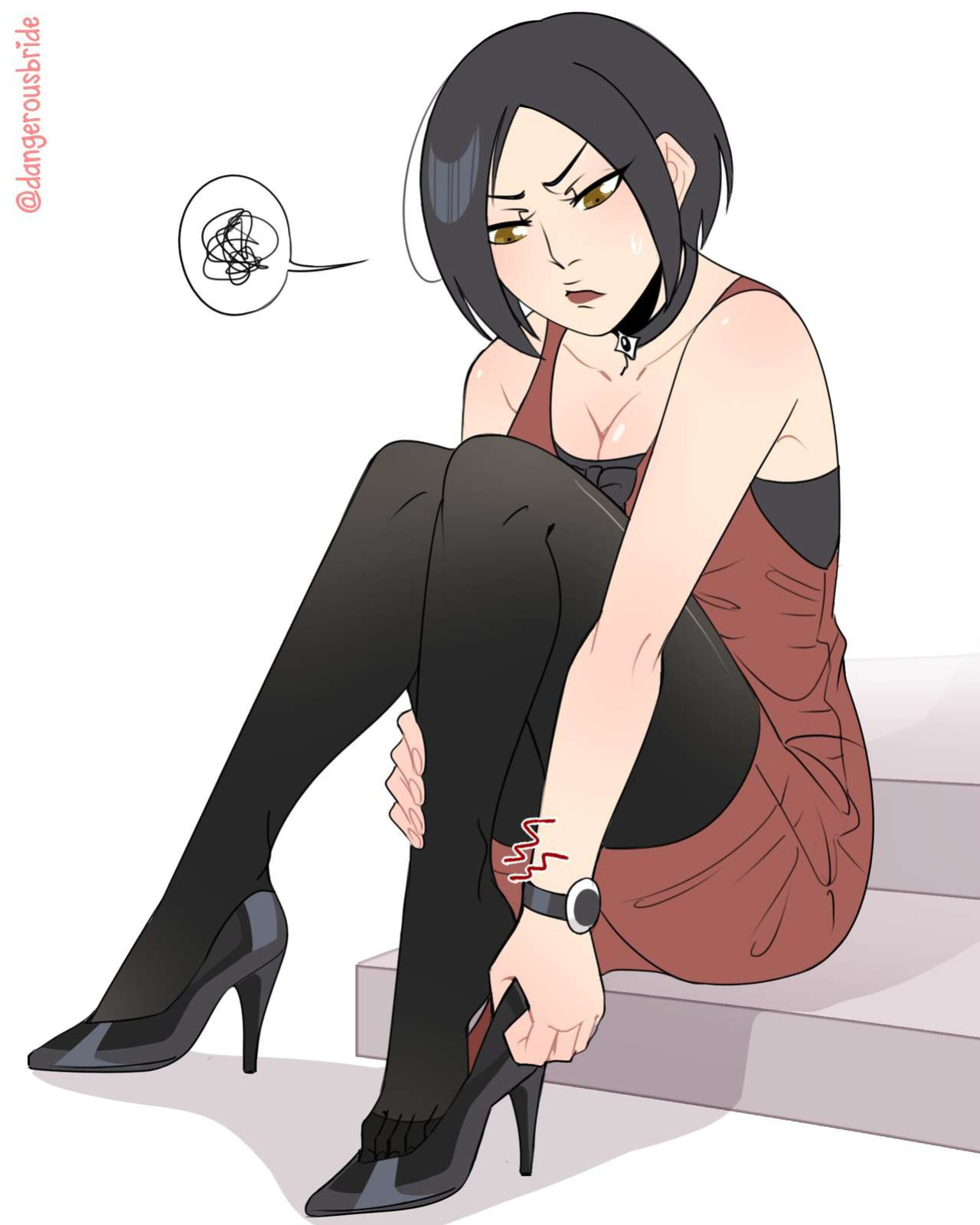 [DangerousBride] Her irresistible rookie (Resident Evil)