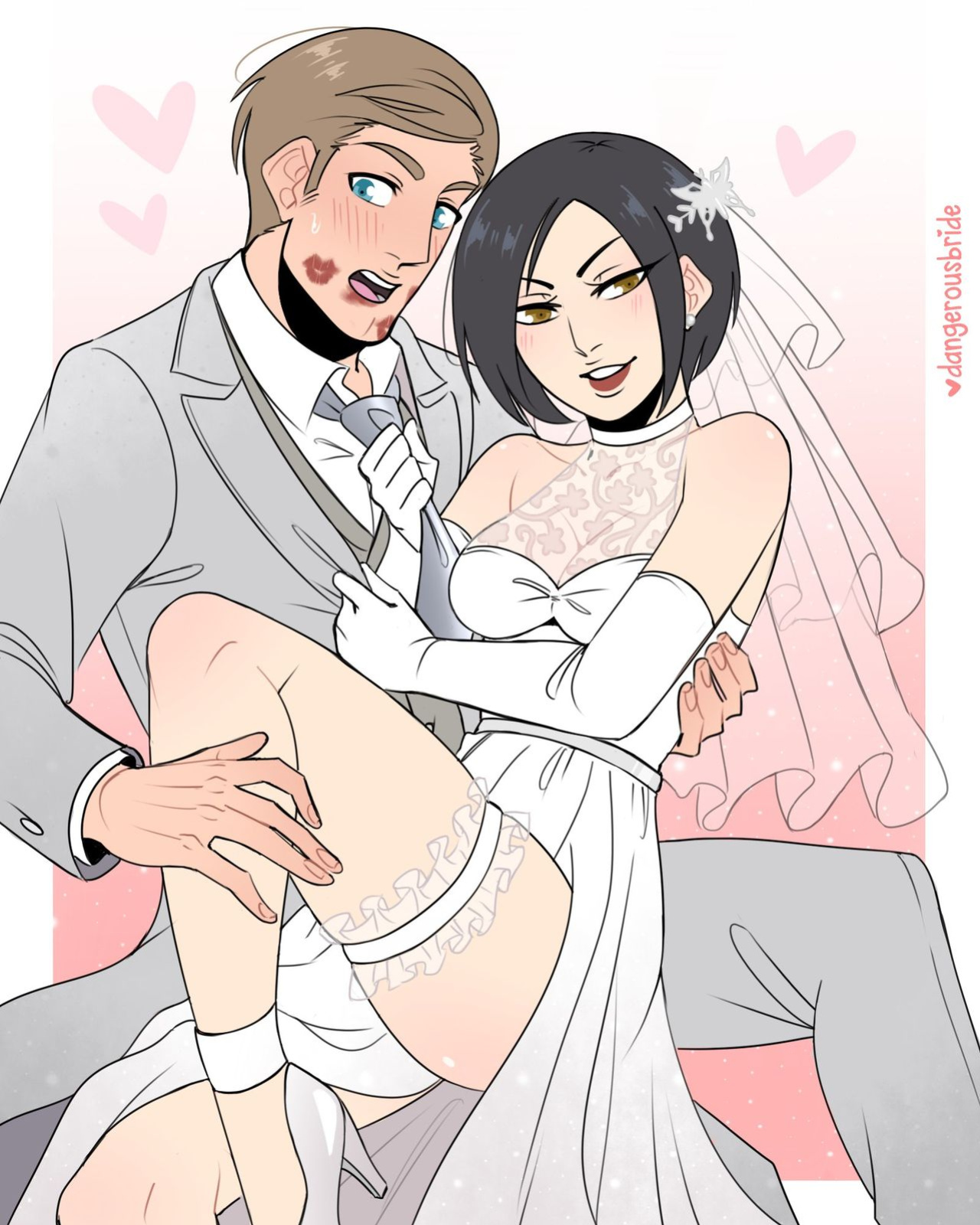 [DangerousBride] Her irresistible rookie (Resident Evil)