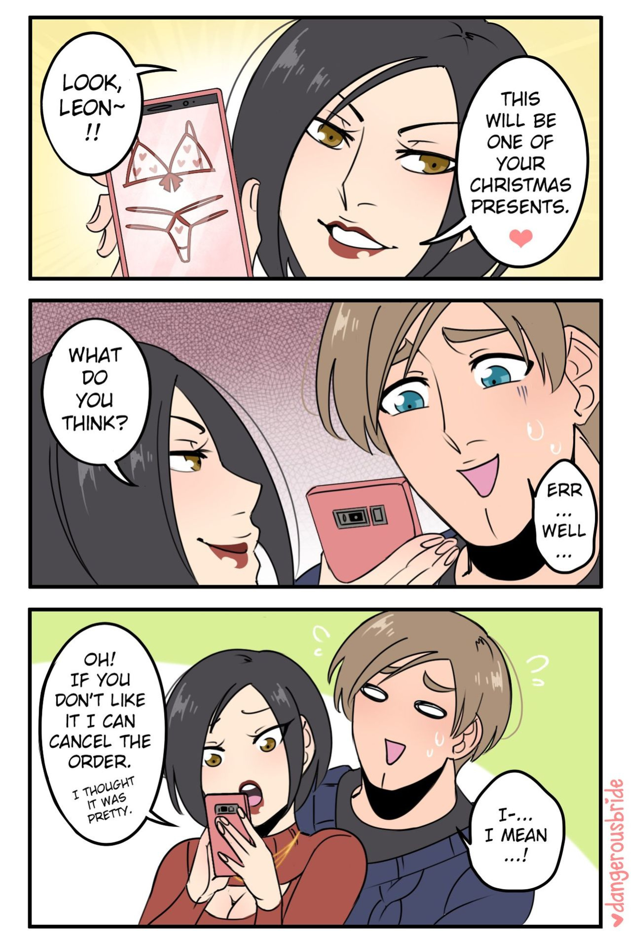 [DangerousBride] Her irresistible rookie (Resident Evil)