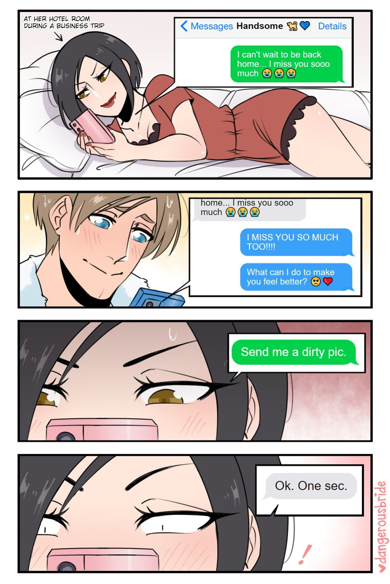 [DangerousBride] Her irresistible rookie (Resident Evil)