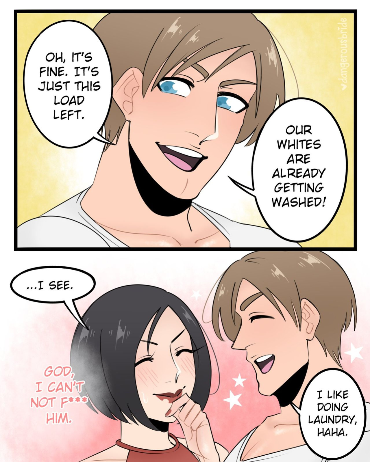 [DangerousBride] Her irresistible rookie (Resident Evil)