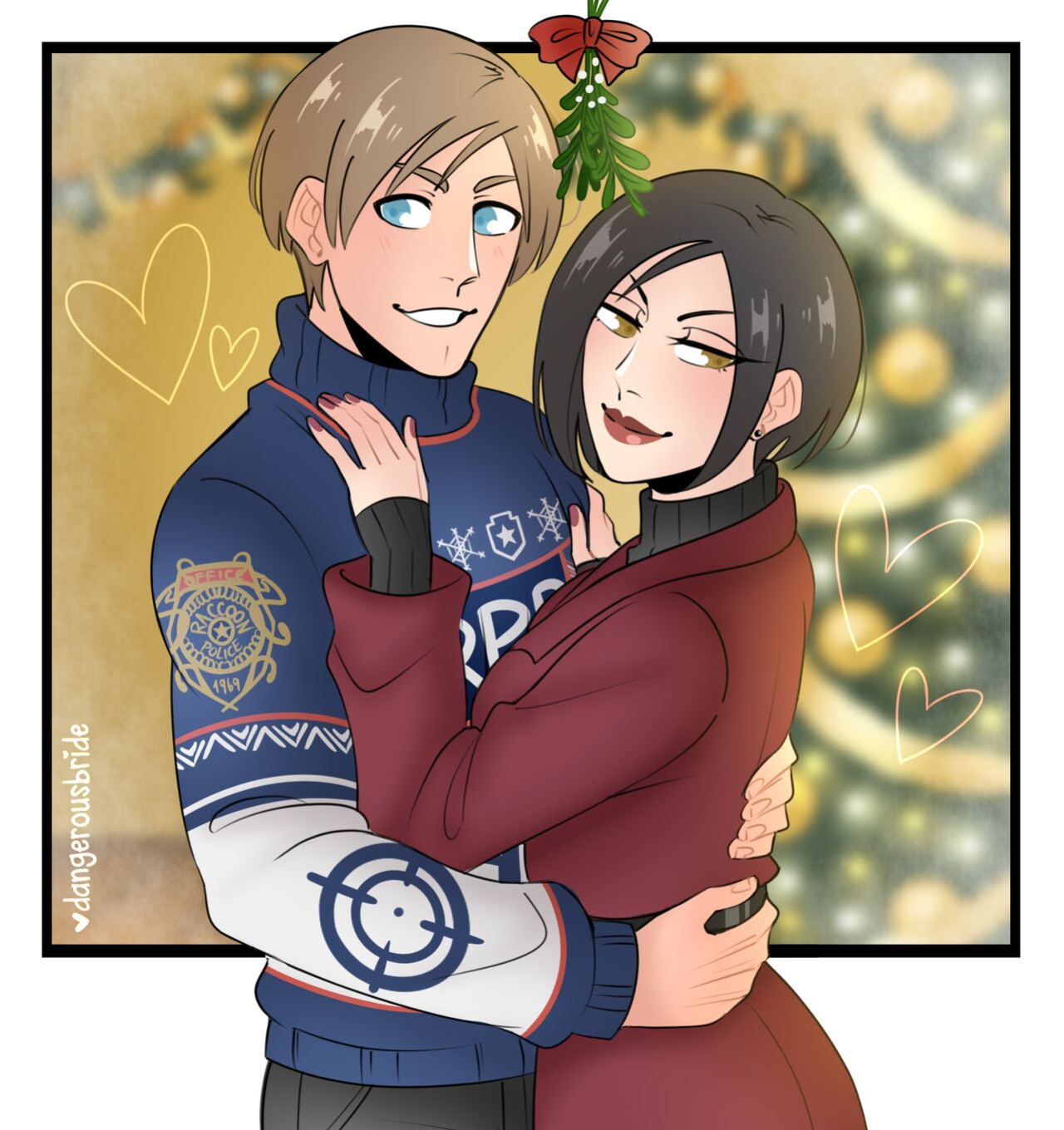 [DangerousBride] Her irresistible rookie (Resident Evil)