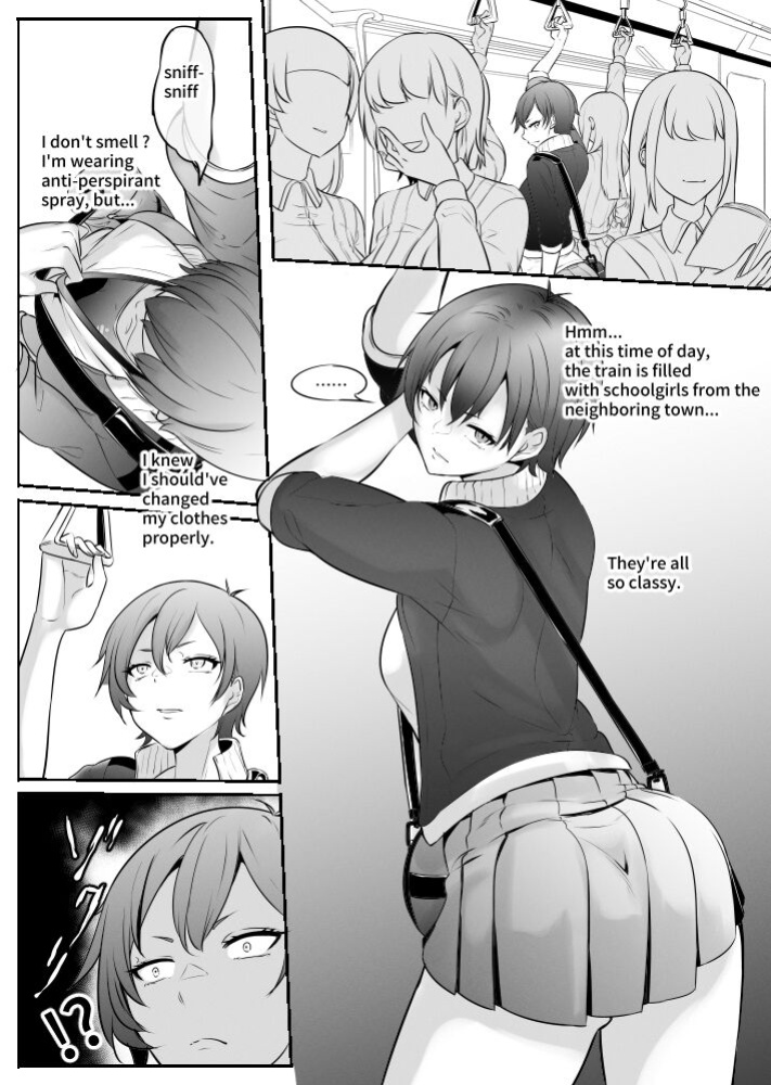 [Mokuseirokku] Athletic Boyish JK is Molested and Ejaculates