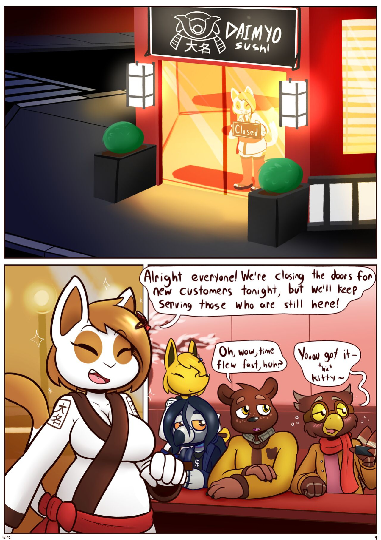 [Feline-gamer] Closing Hours