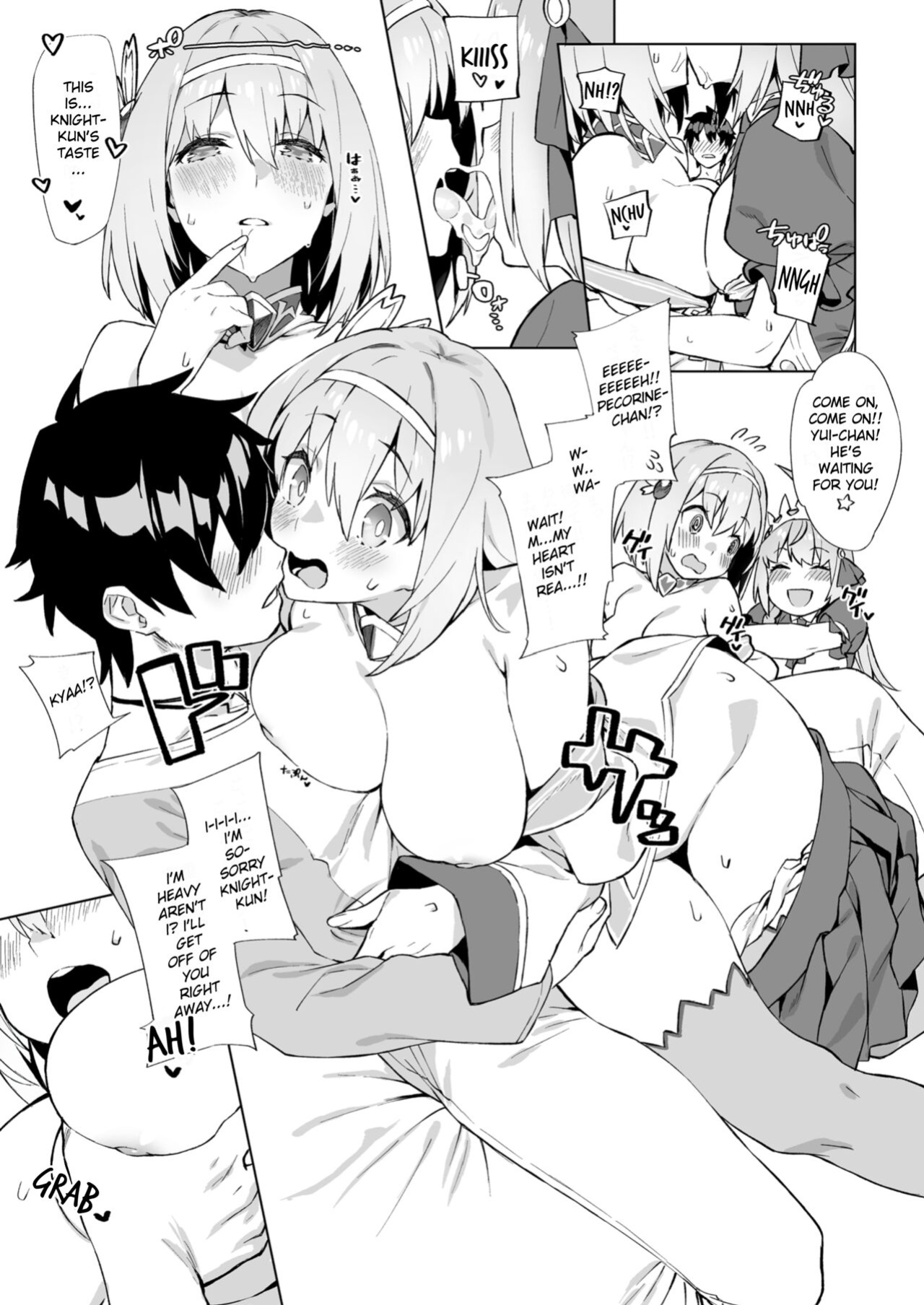 [Dai-kotetsu Dan (92M)] Musunde Hiraite Yui to Peko (Princess Connect! Re:Dive) [AkimoriSS Scanlatinos]