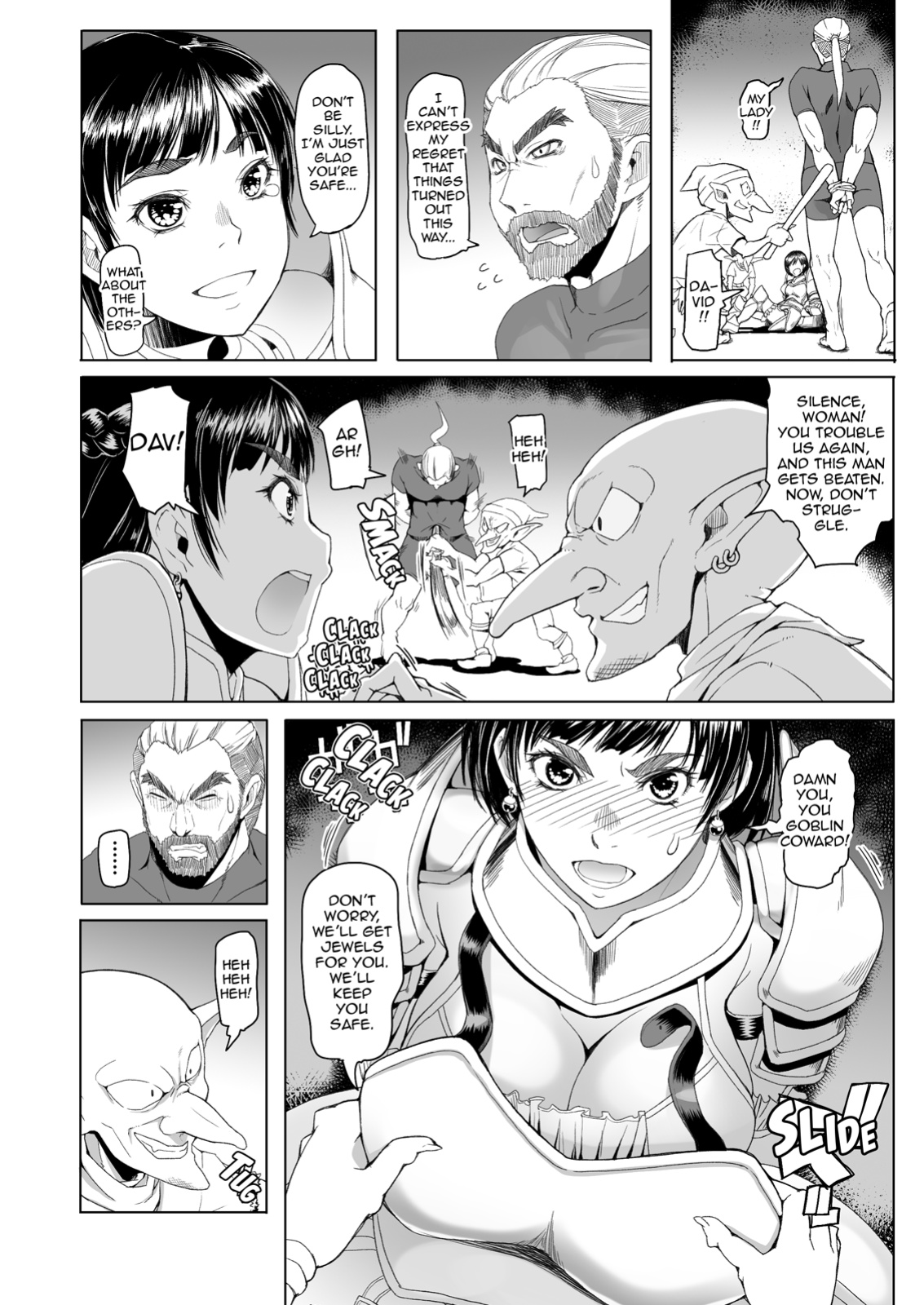 [Asaki Blog Branch Office (Asaki Takayuki)] Onnakishi Rael to Aonibiiro no Ashi no Ne | Lady Knight RAHEL and the March of Greenskins