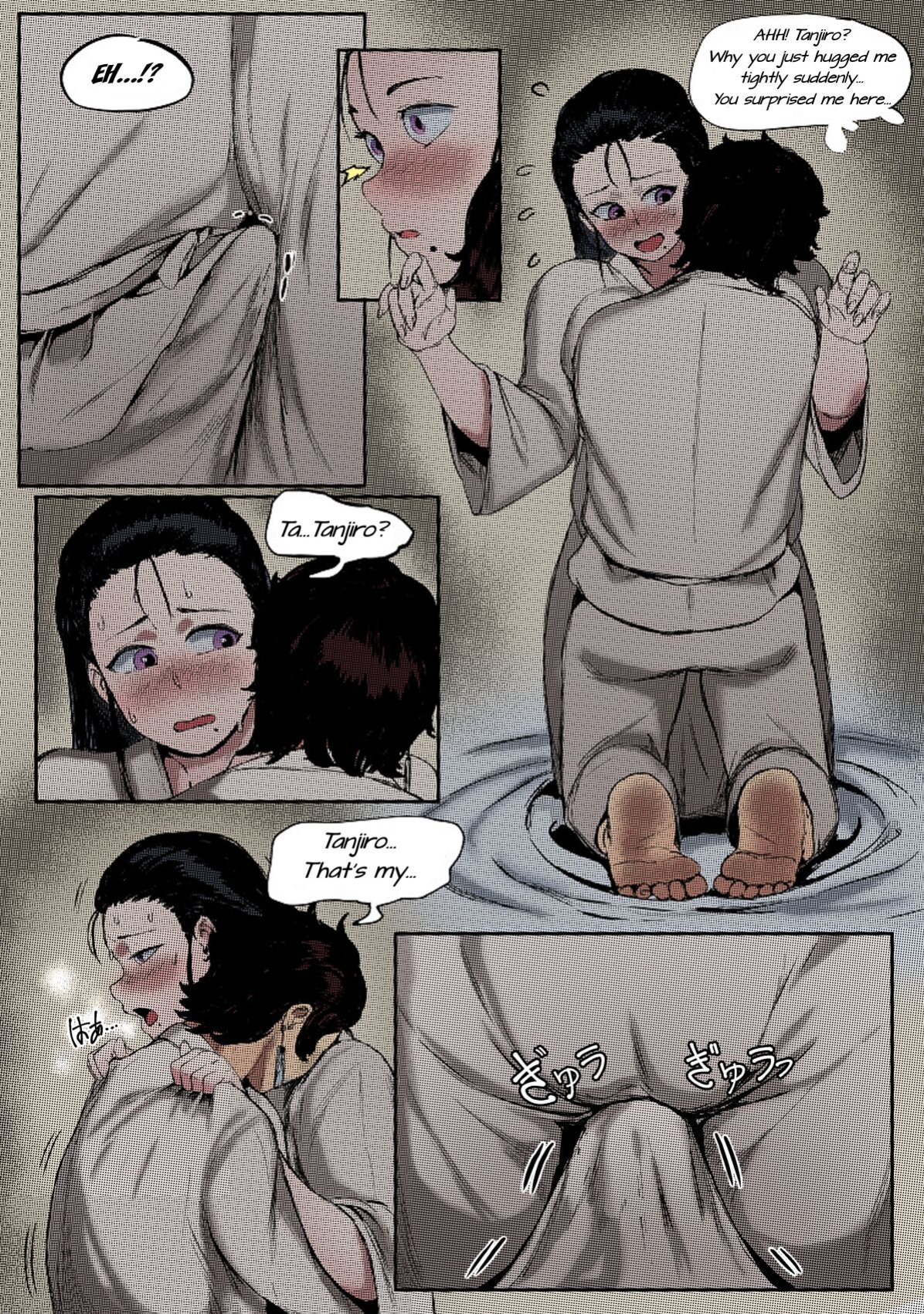 [REDchicken] Haha to Watashi (ge) | Mother and I (Second Part) [Uncle Bane][Colorized by Rissfield]