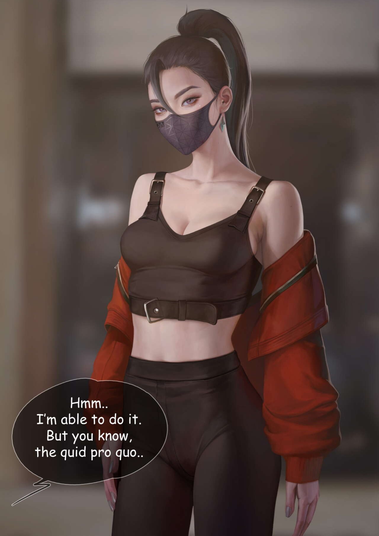 [Hoobamon] Kai'sa - Night shift (Comic text)