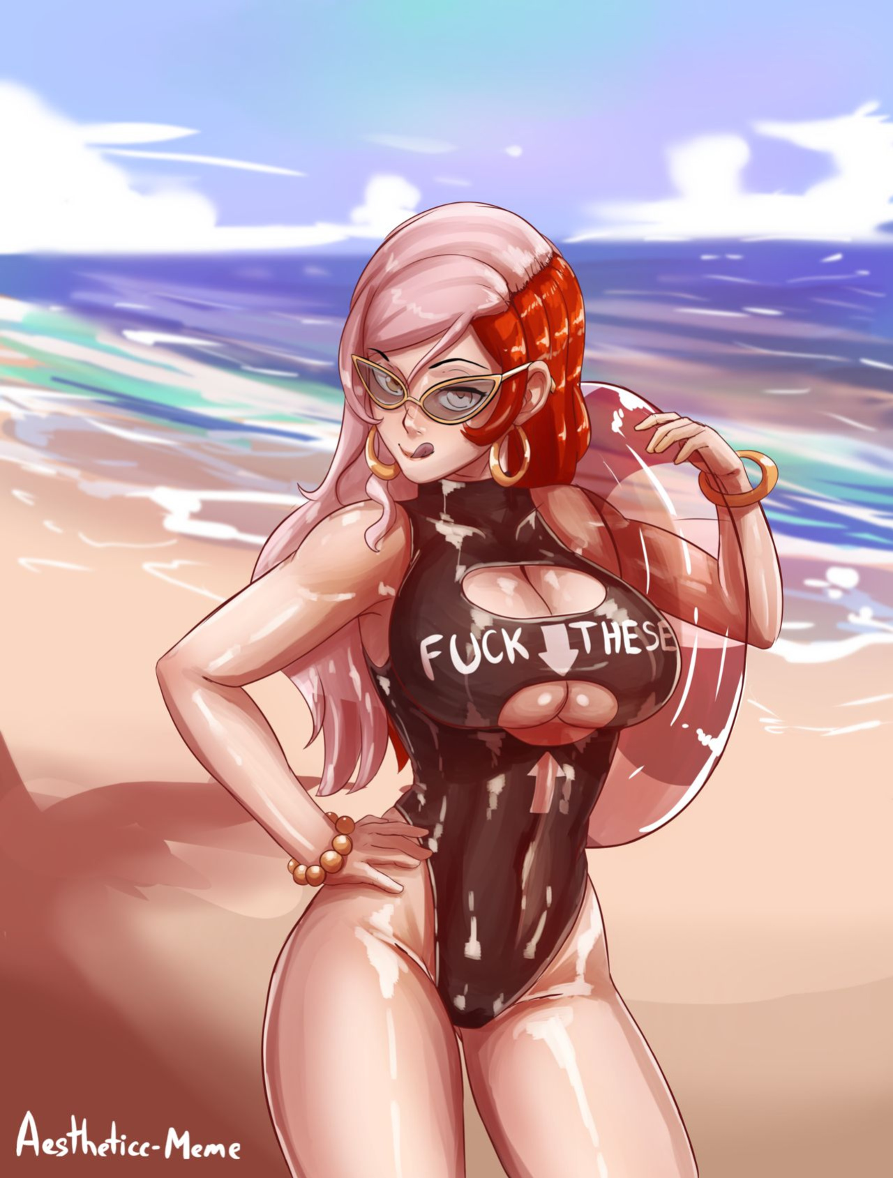 [Aestheticc-Meme ] Neo Swimsuit Paizuri (RWBY)