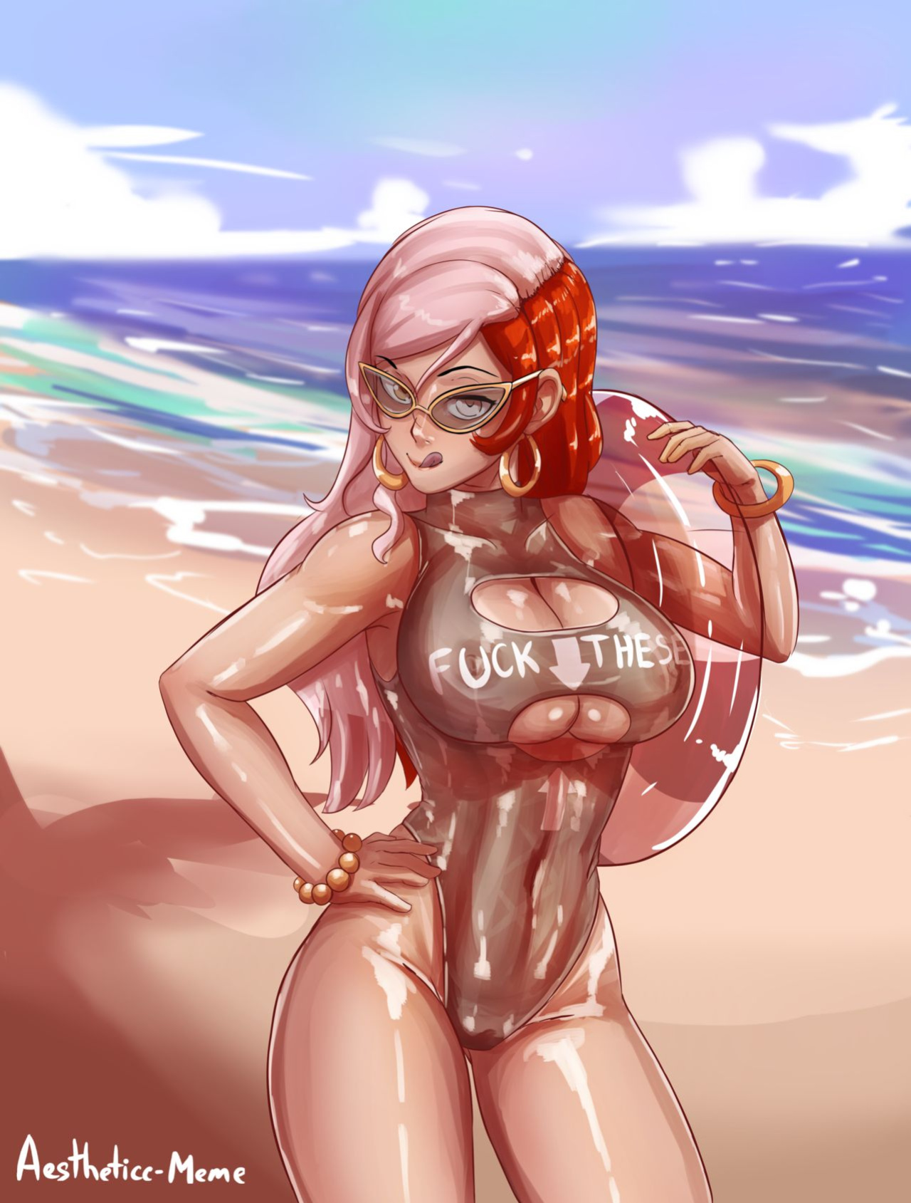 [Aestheticc-Meme ] Neo Swimsuit Paizuri (RWBY)