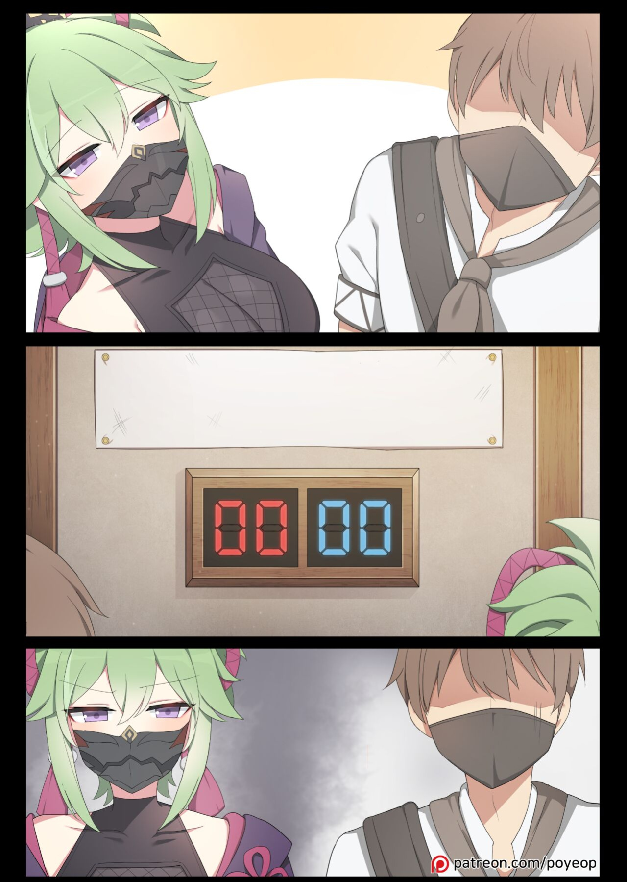 [poyeop] xxx Shinakereba Derarenai Heya | A room where you can't go out without xxx (Genshin Impact)