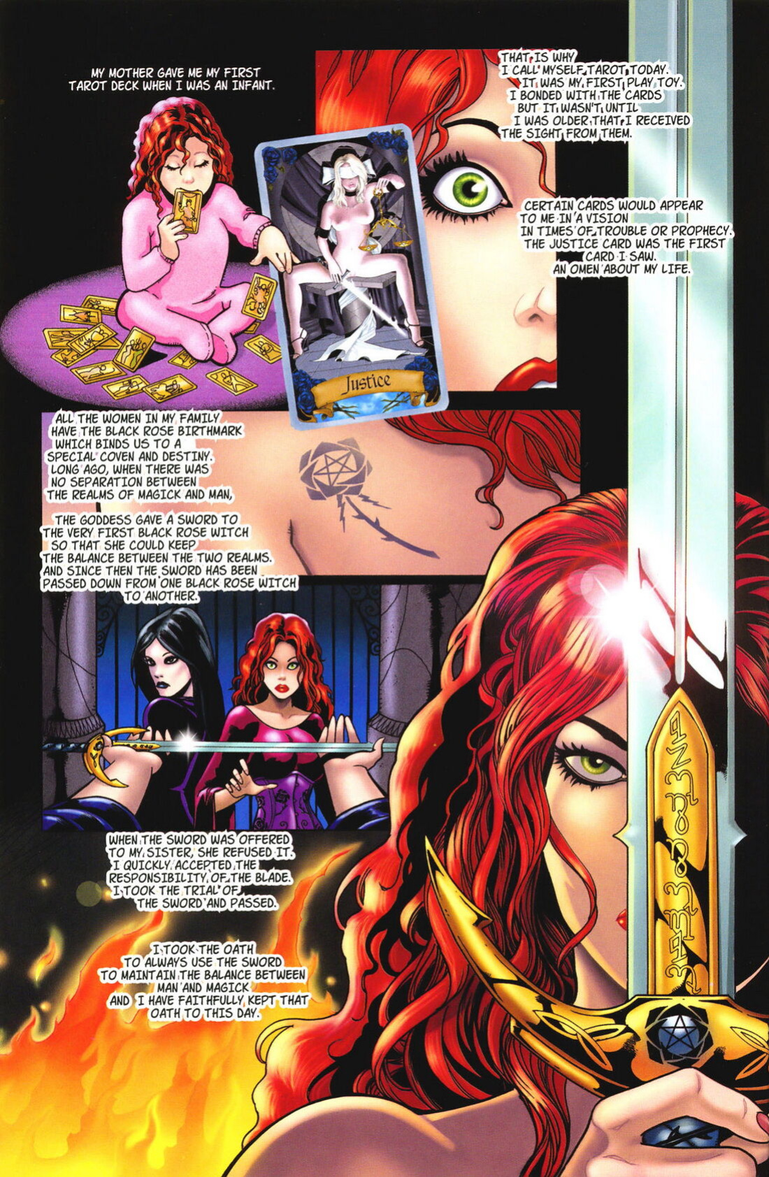 Tarot - Witch of the Black Rose 41-60