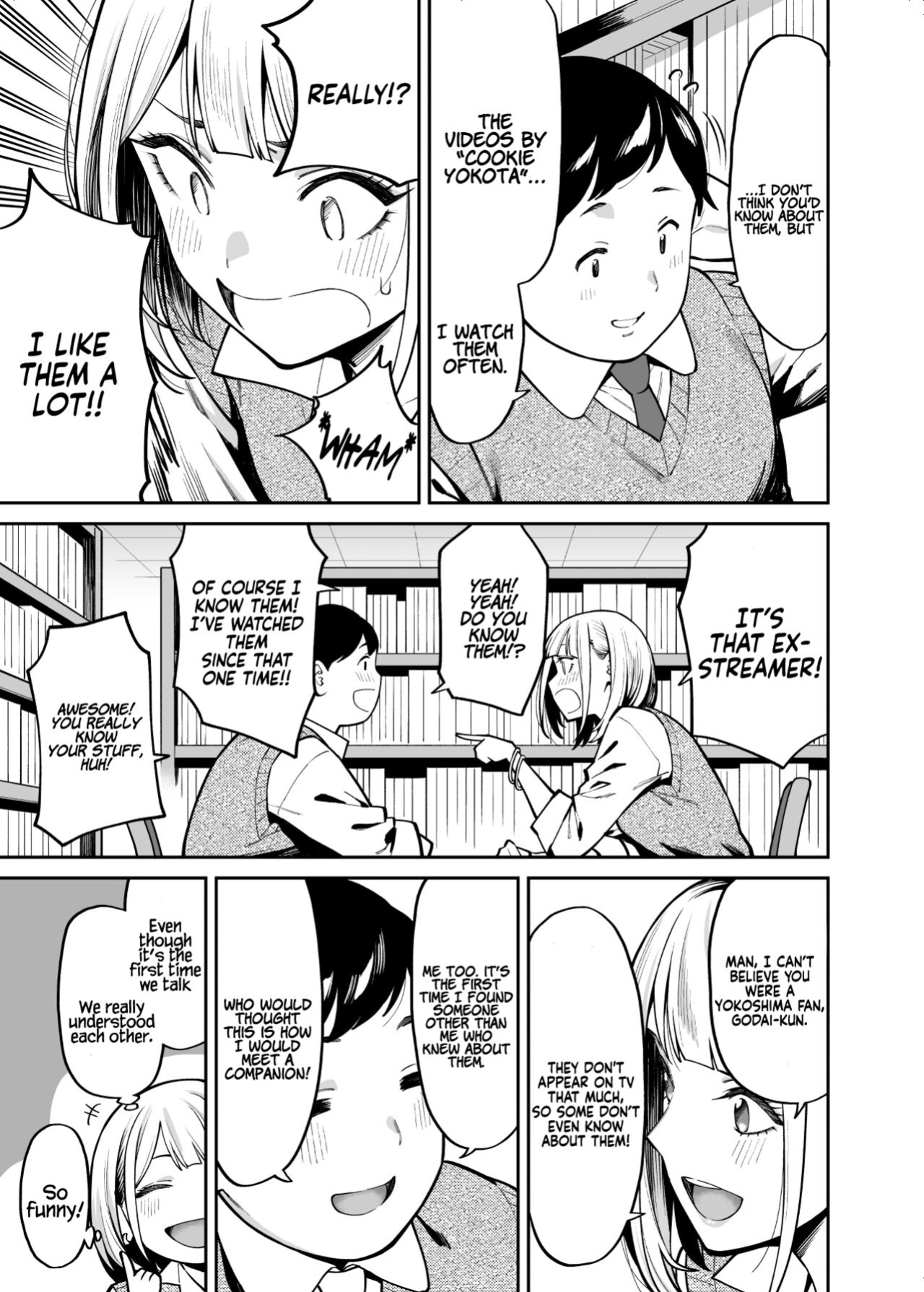 [Uchuusen Shoujigou (Shouji Nigou)] Gal wa Pocchari ni Koi o Suru | Gyaru Falls in Love with a Chubby [Coffedrug]