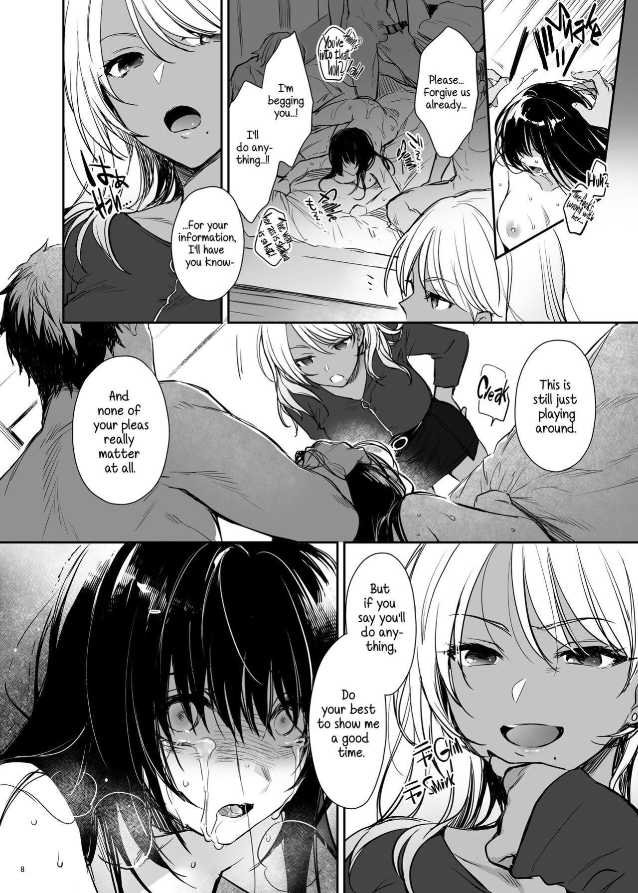 [Smile Foran Company (Mutsuki, Yukihito)] Zoku Wakarase ~Kuro Gal Akane no Mikara Deta Sebi~ | Correction Continued ~Kuro Gal Akane Gets What She Deserves~ =White Symphony=