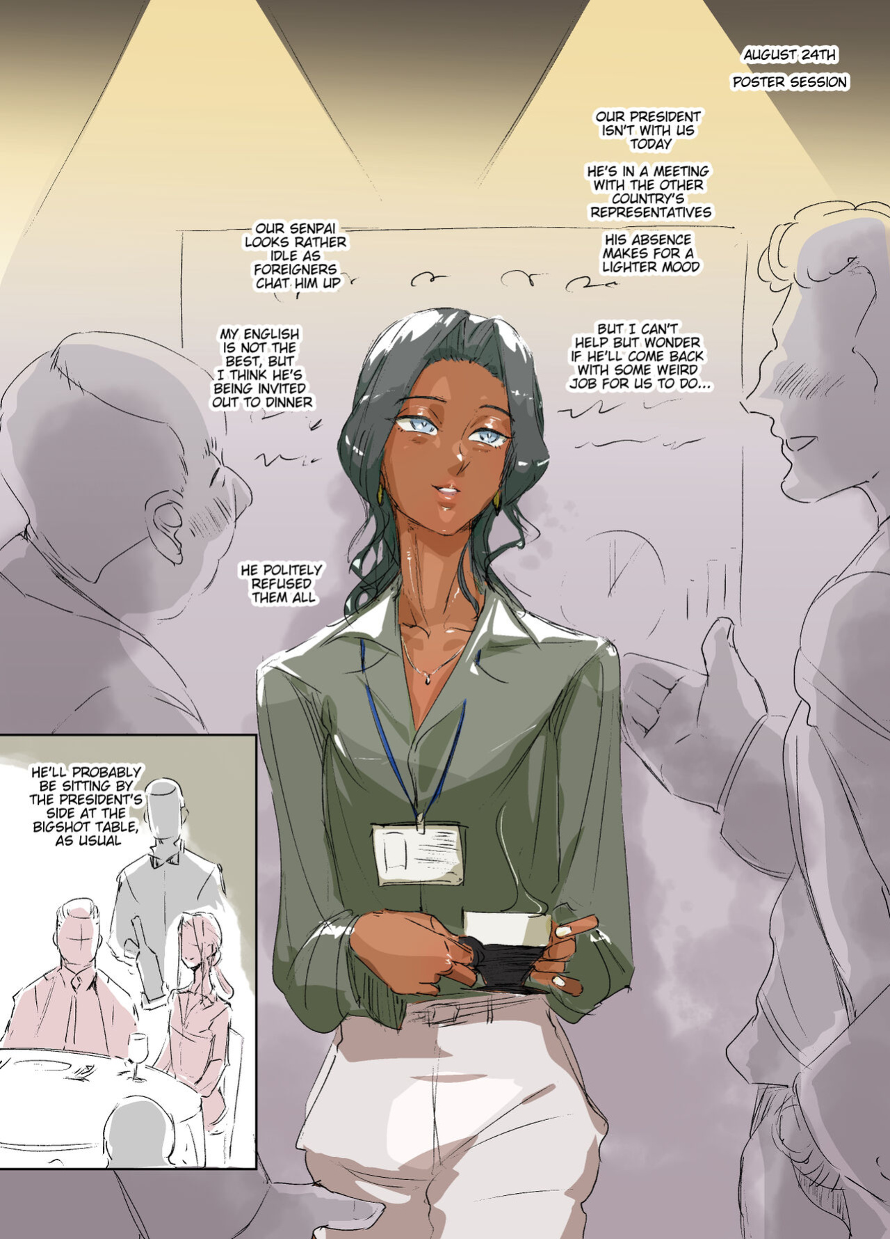 [Kirsi Engine (Kirsi)] Sissy Secretary's Business Trip