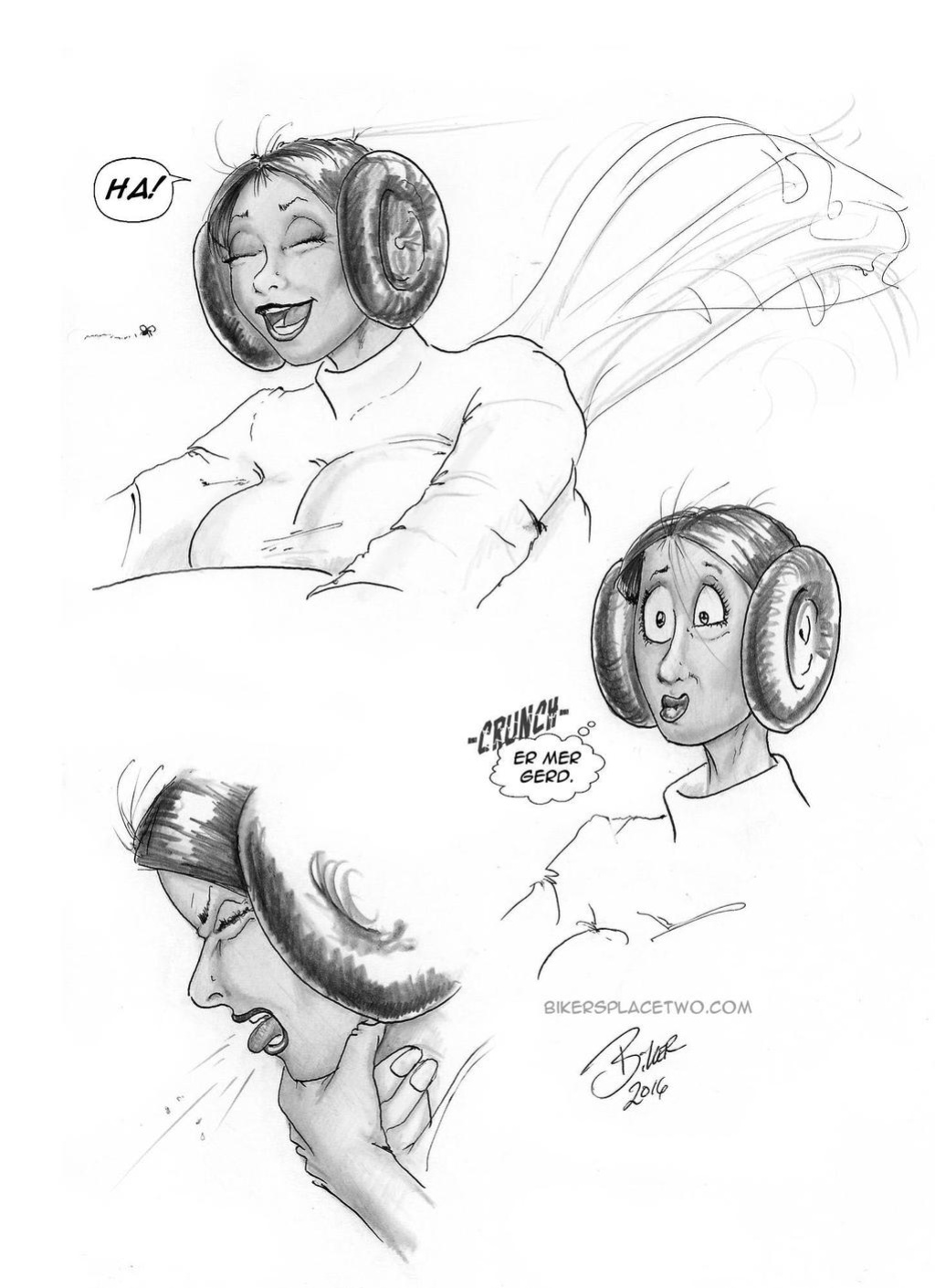 Princess Leia - The Courier
