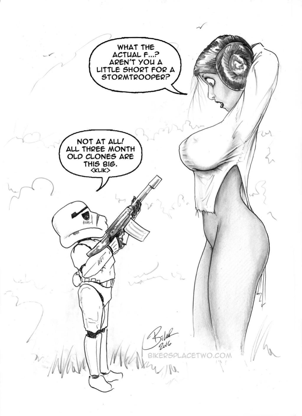 Princess Leia - The Courier