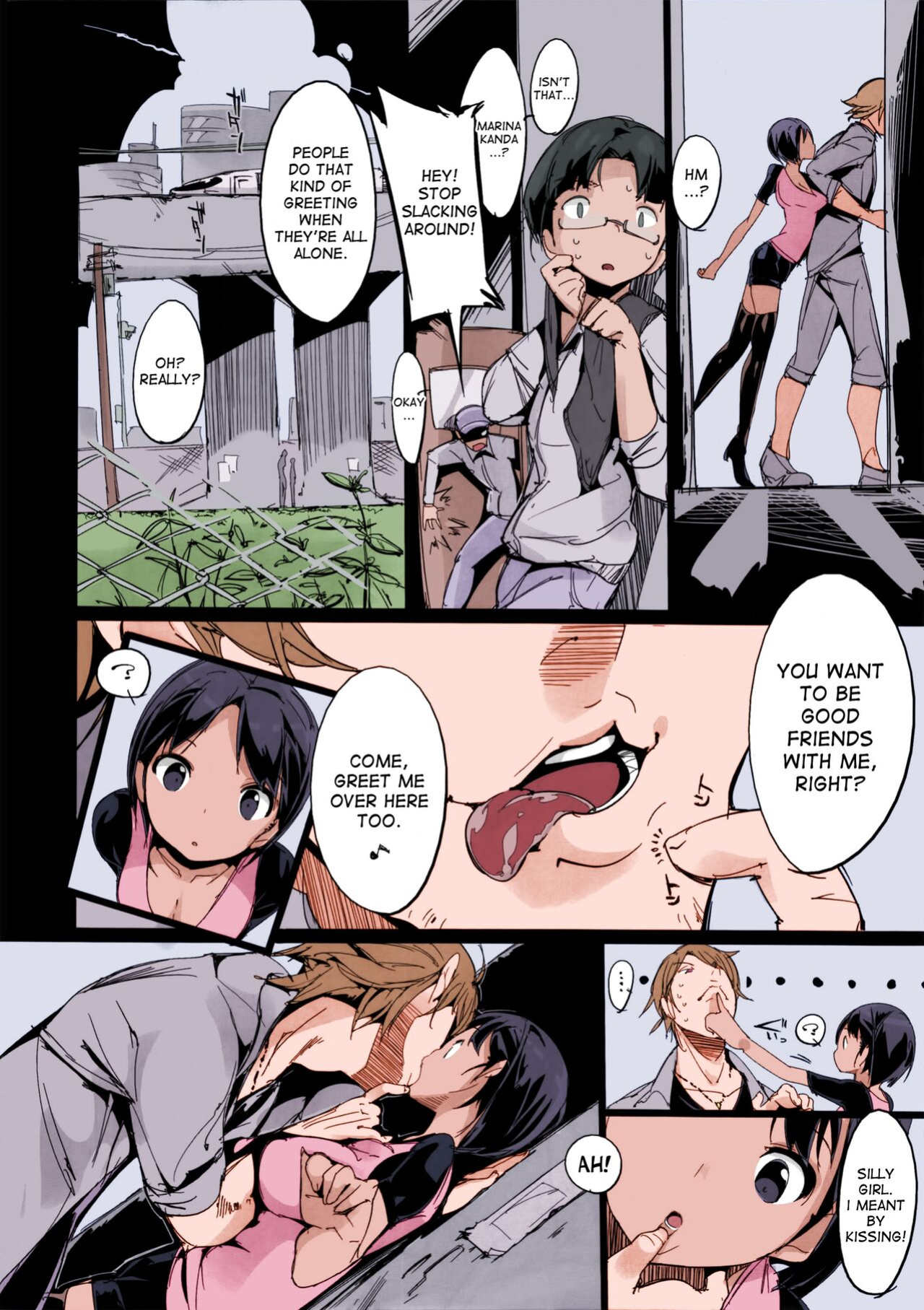 (C86) [Potato Salad (Kurisu)] Popuni Kei Joshi Panic! [Colorized] [Miss_OneLife]