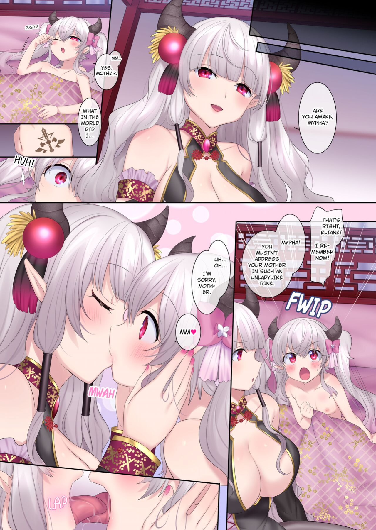 [TSF no F (Hiiragi Popura, Yotsuba Chika)] Yuusha Aku ni Ochiru ~Ryu Hime Meifa no Kakusei~ | A Hero's Fall from Grace Dragon Princess