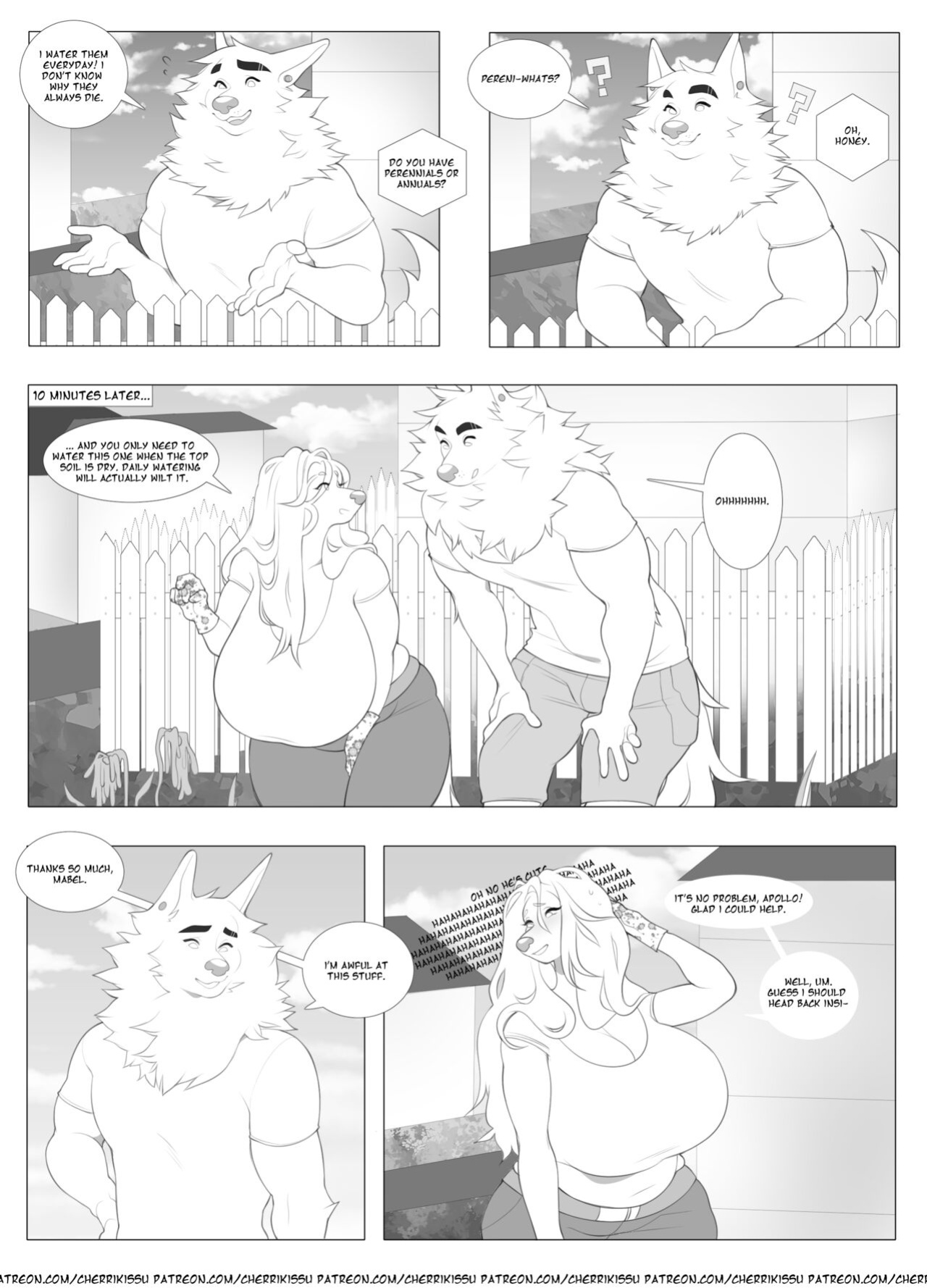 Cherrikissu - Mabel and Apollo comic