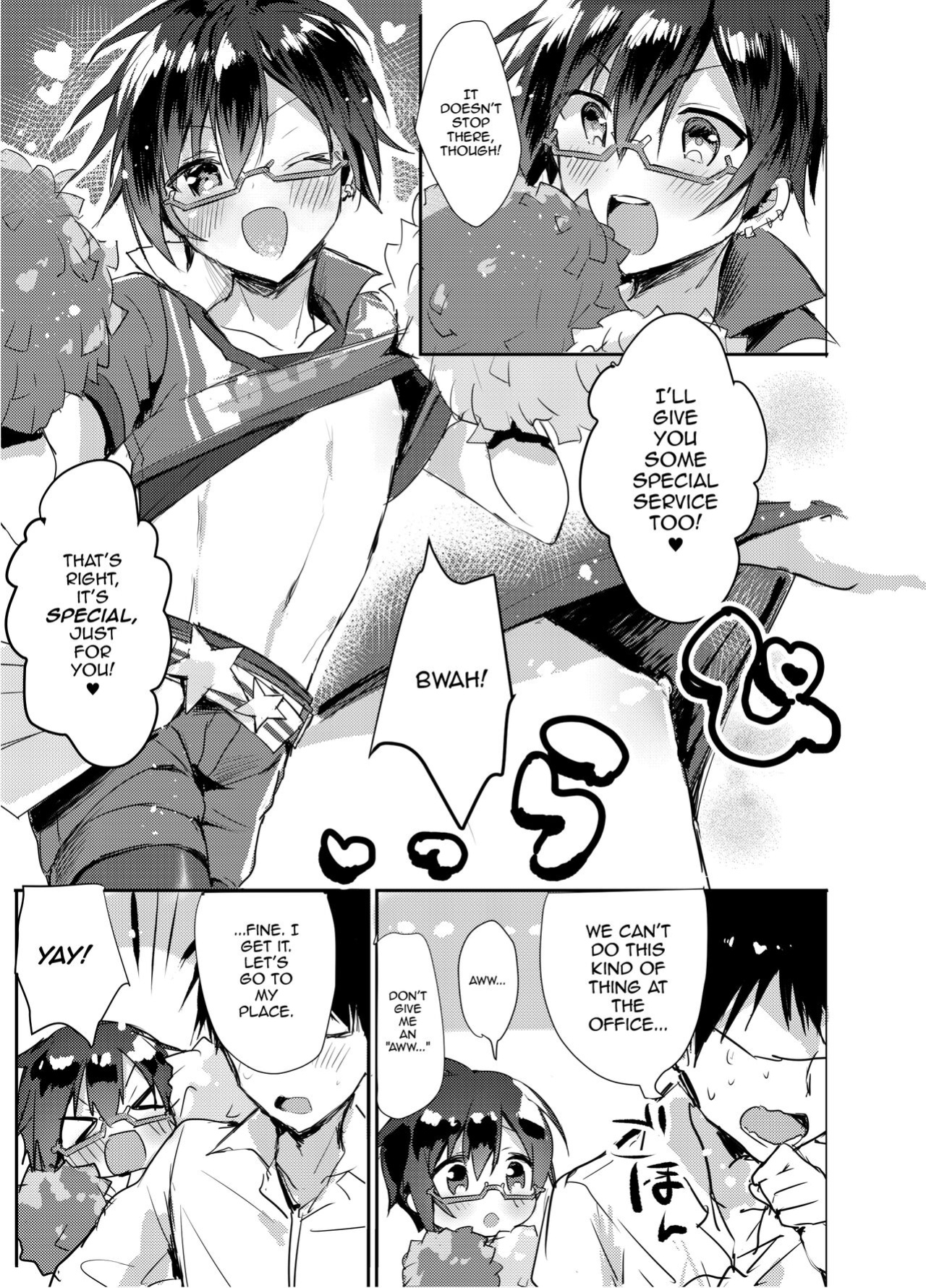 [gotaitouti (Marina-kun)] P-chan Senzoku Age Age Cheerleader!! (THE IDOLM@STER SideM) [mysterymeat3]