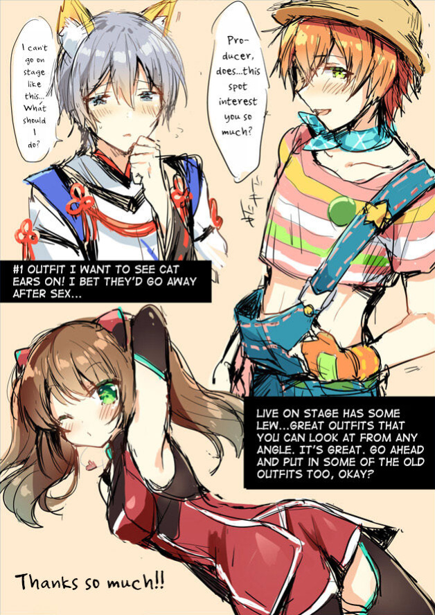 [gotaitouti (Marina-kun)] P-chan Senzoku Age Age Cheerleader!! (THE IDOLM@STER SideM) [mysterymeat3]