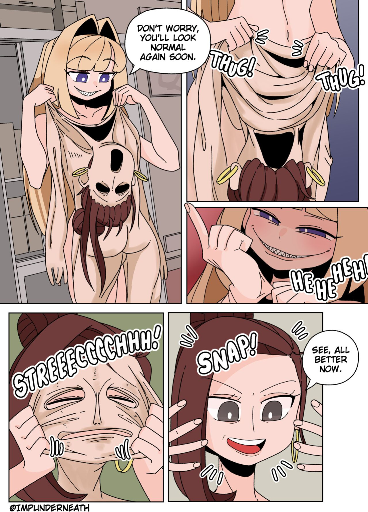 [ImpUnderneath] Ellie Skinsuit 2 [Text+No SFX+No Text]
