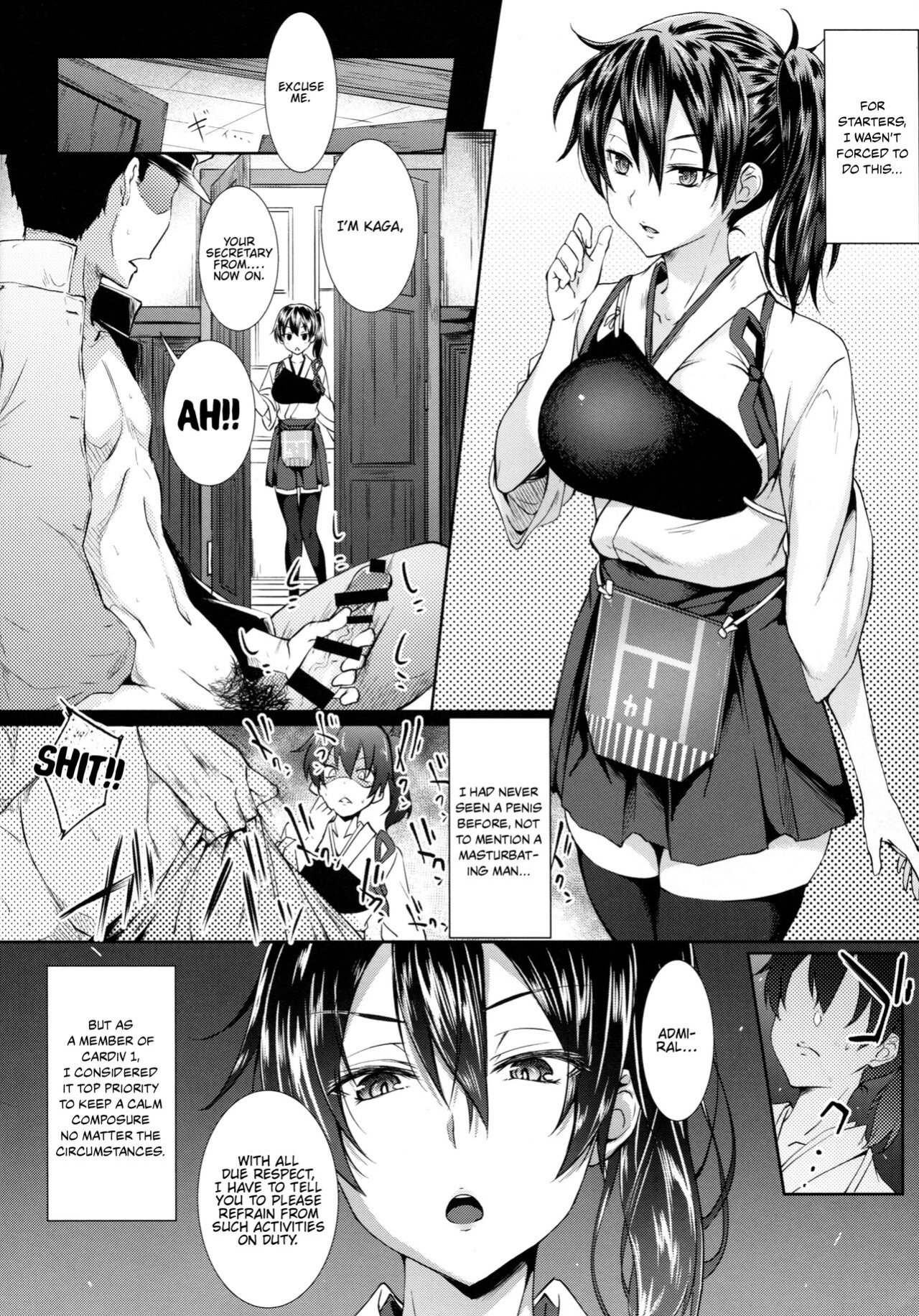 (C92) [Alkaloid no Baketu (Gelatin)] Kaga Sakuseiroku | Kaga's Milking Diary (Kantai Collection -KanColle-) [FMLTranslations]