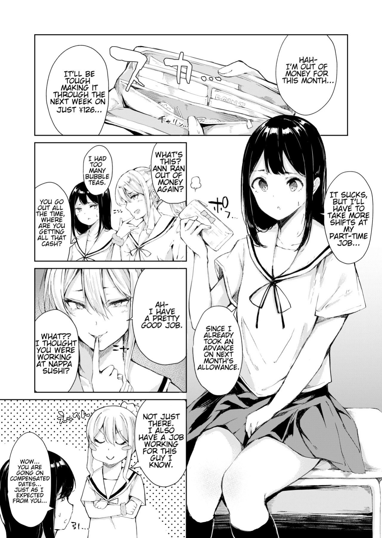 [Namagaki (Furatsu)] Papa Katsu nante Shinakereba Yokatta | I Should Never Have Gotten A Sugar Daddy