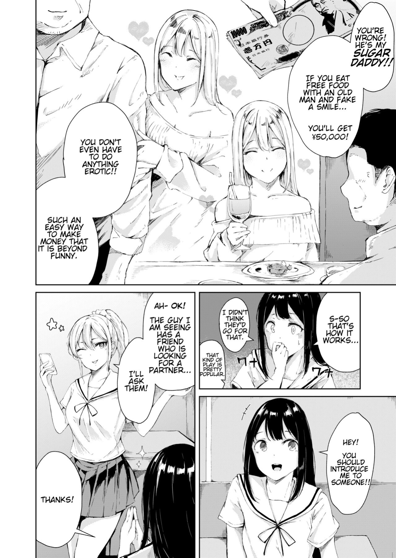 [Namagaki (Furatsu)] Papa Katsu nante Shinakereba Yokatta | I Should Never Have Gotten A Sugar Daddy