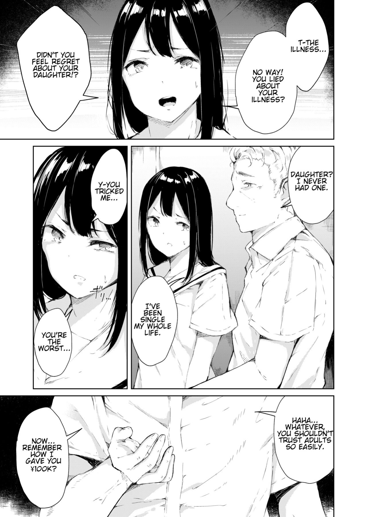 [Namagaki (Furatsu)] Papa Katsu nante Shinakereba Yokatta | I Should Never Have Gotten A Sugar Daddy