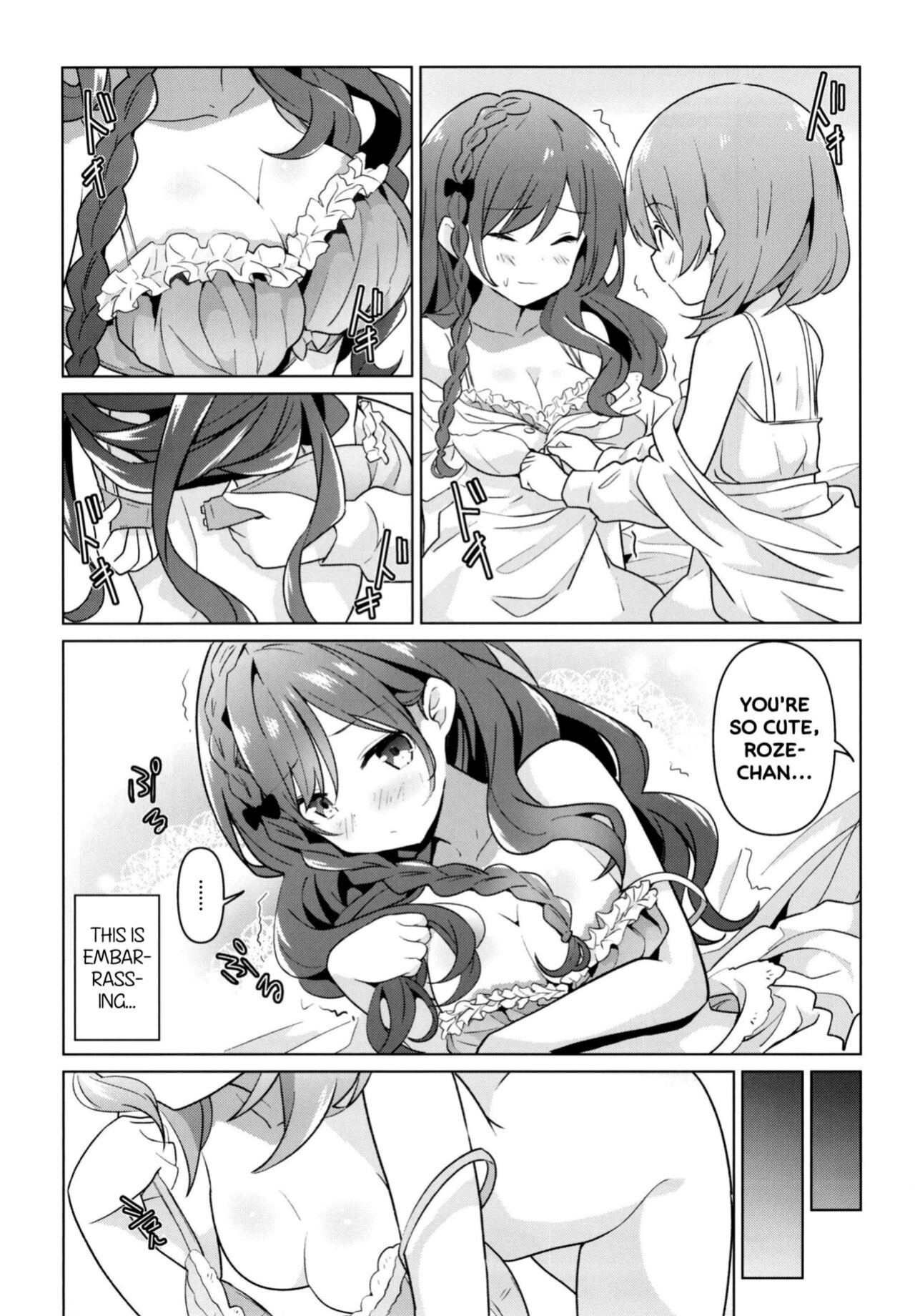 [vivid_dot (Nanakusa Amane)] KokoRoze de Yuri ni Mezameru Hon | A Book Where CocoRoze Awaken to Yuri (Gochuumon wa Usagi desu ka?) [/u/ Scanlations]