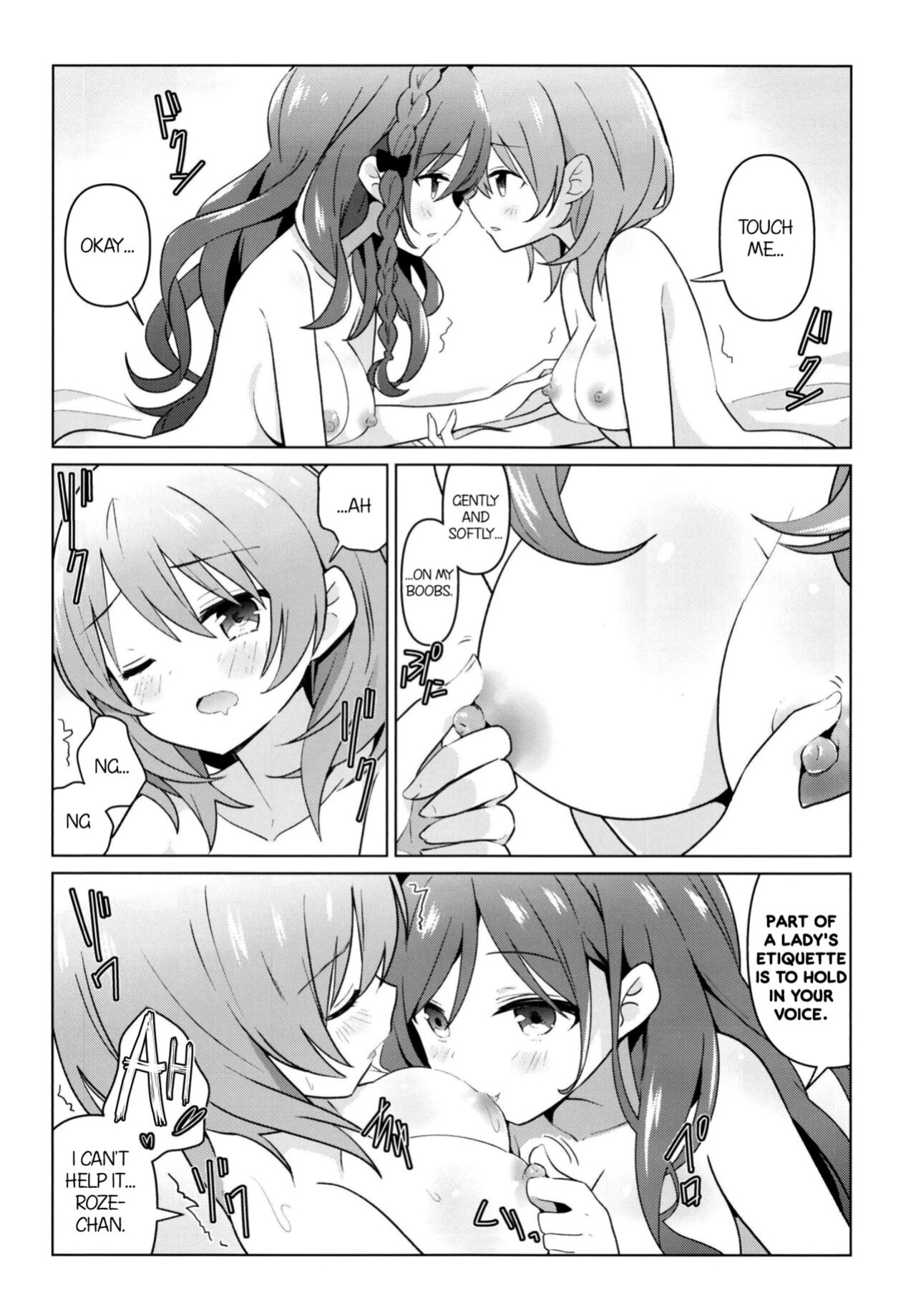 [vivid_dot (Nanakusa Amane)] KokoRoze de Yuri ni Mezameru Hon | A Book Where CocoRoze Awaken to Yuri (Gochuumon wa Usagi desu ka?) [/u/ Scanlations]