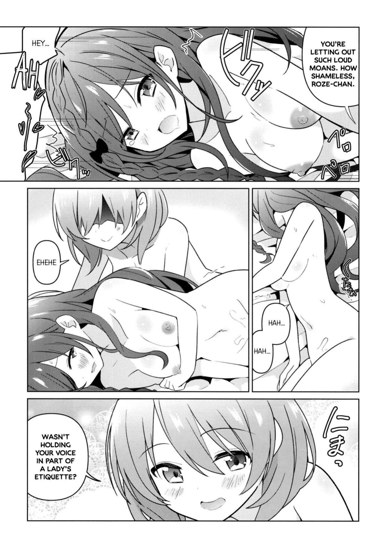 [vivid_dot (Nanakusa Amane)] KokoRoze de Yuri ni Mezameru Hon | A Book Where CocoRoze Awaken to Yuri (Gochuumon wa Usagi desu ka?) [/u/ Scanlations]