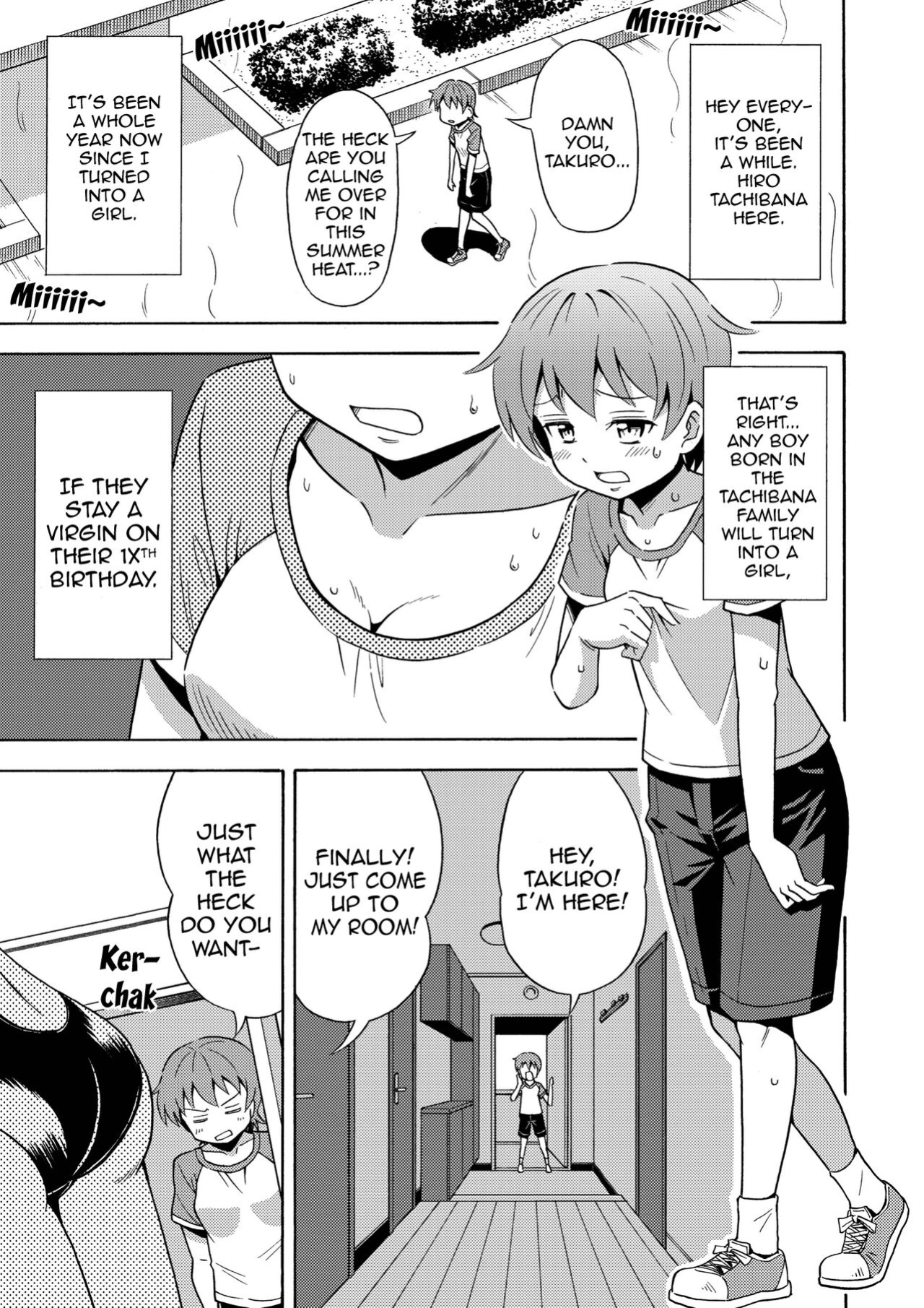 [Yoshida Gorou Shoukai (Yoshida Gorou)] Happy Birthday 2 - Nyotaika Shita no de Mizugi o Kai ni Ittemita | Happy Birthday 2 - Because I have the body of a girl, I tried going shopping for swimsuits. [MMAG Translations]