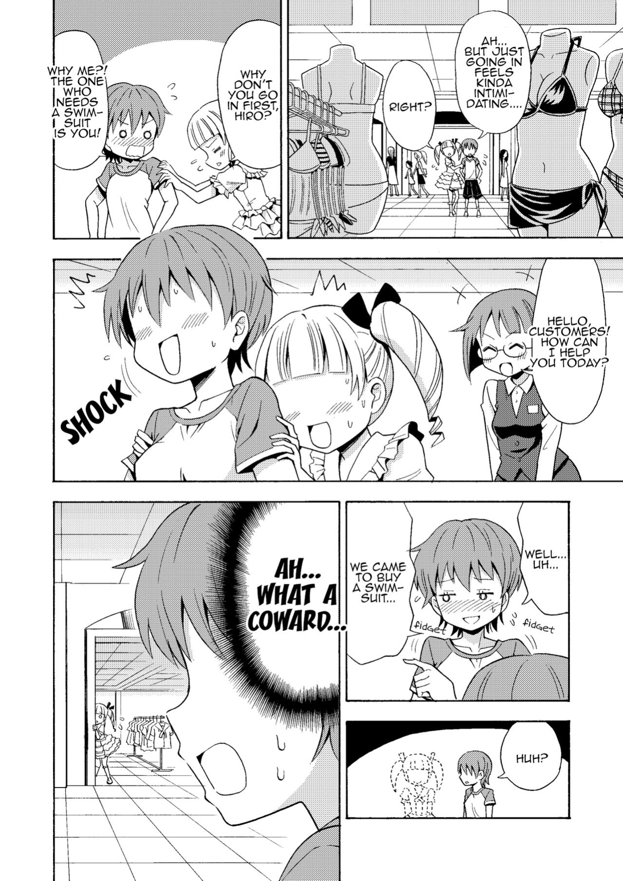 [Yoshida Gorou Shoukai (Yoshida Gorou)] Happy Birthday 2 - Nyotaika Shita no de Mizugi o Kai ni Ittemita | Happy Birthday 2 - Because I have the body of a girl, I tried going shopping for swimsuits. [MMAG Translations]
