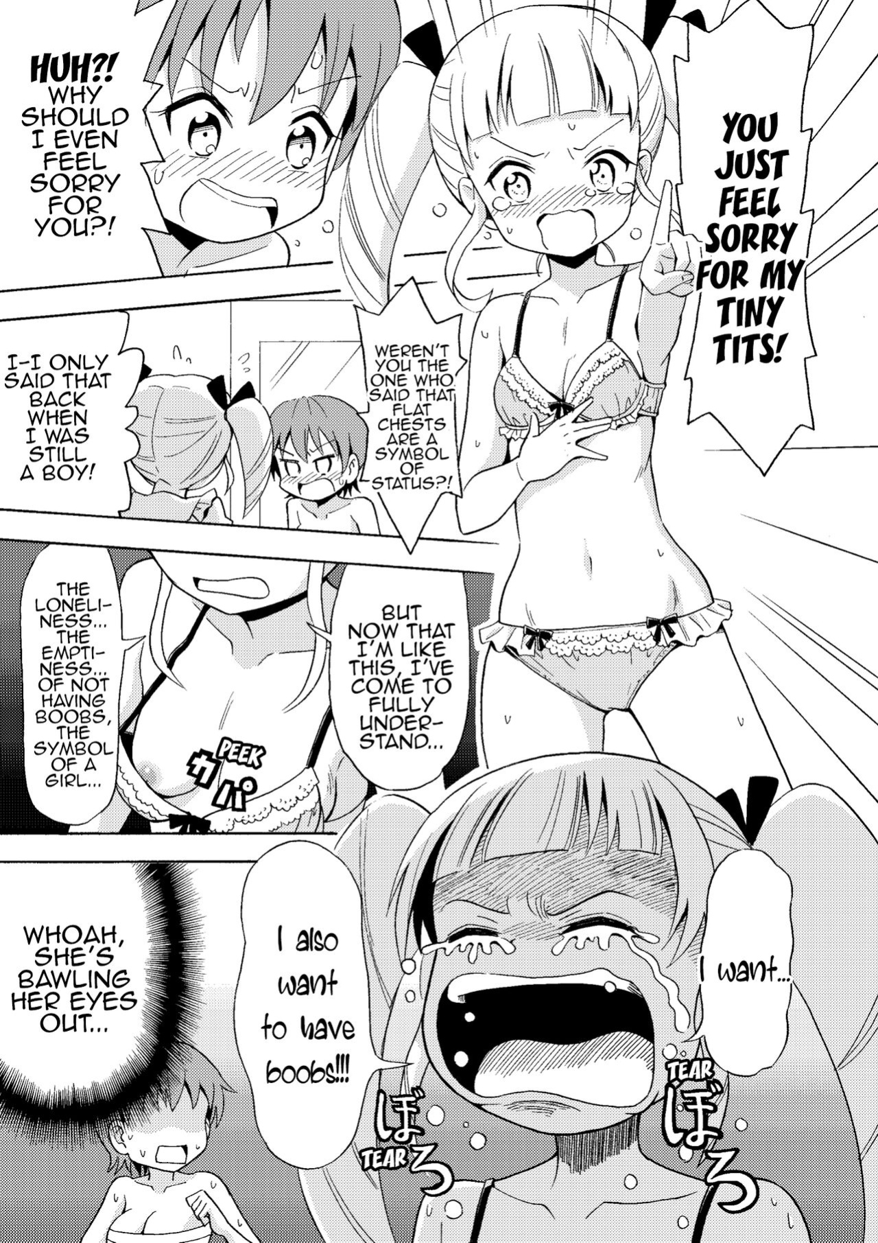 [Yoshida Gorou Shoukai (Yoshida Gorou)] Happy Birthday 2 - Nyotaika Shita no de Mizugi o Kai ni Ittemita | Happy Birthday 2 - Because I have the body of a girl, I tried going shopping for swimsuits. [MMAG Translations]