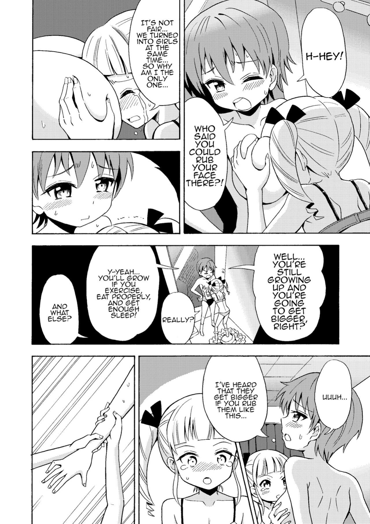 [Yoshida Gorou Shoukai (Yoshida Gorou)] Happy Birthday 2 - Nyotaika Shita no de Mizugi o Kai ni Ittemita | Happy Birthday 2 - Because I have the body of a girl, I tried going shopping for swimsuits. [MMAG Translations]