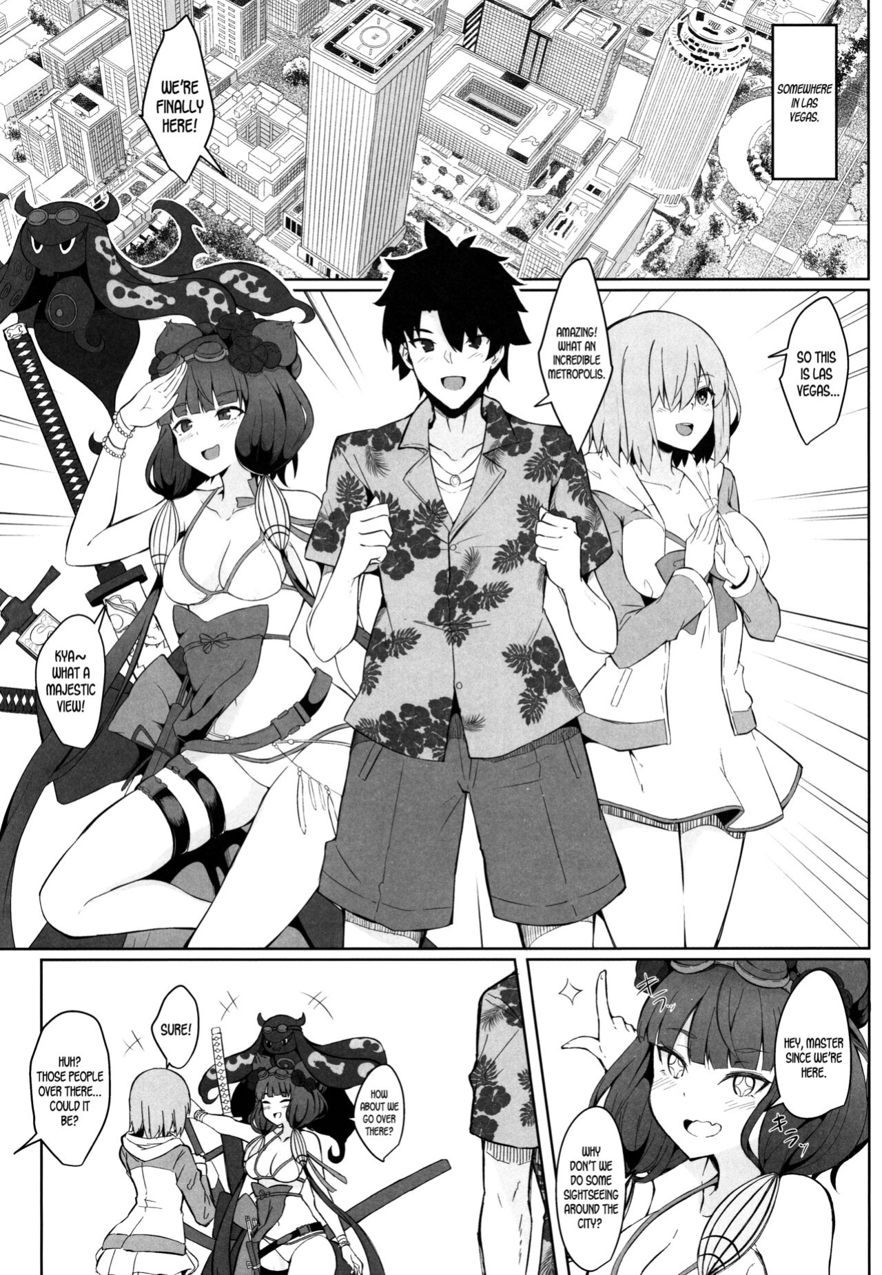 (C97) [Tiusan Kingdom (Kazamitiu)] Daitai Musashi-chan no Sei | It's All Musashi-Chan's Fault (Fate/Grand Order) [LunaticSeibah]