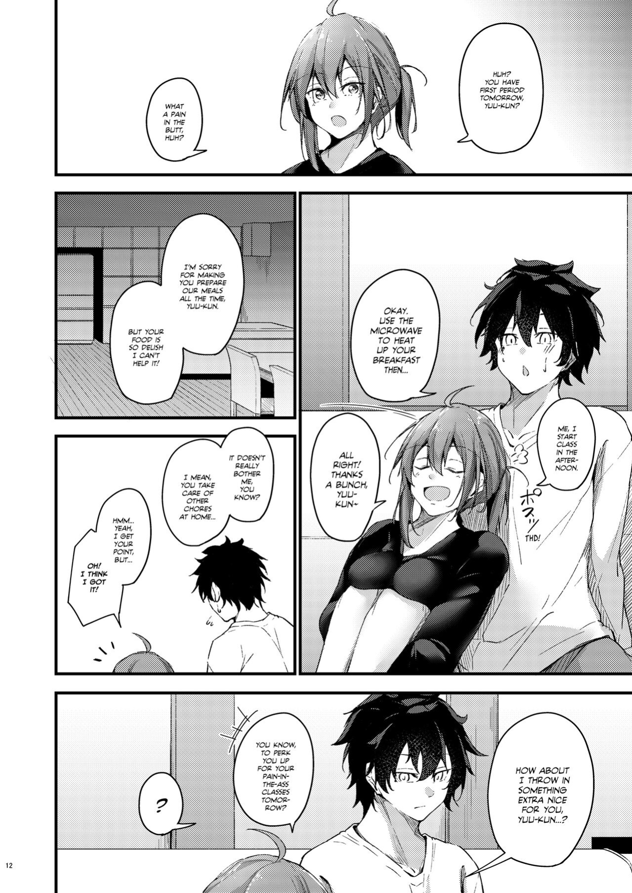 [Gakuen Ketsumeichou (Oriue Wato)] Itsudemo Dokodemo Nandemo Sasete Kureru Giri no Ane | 24/7 Sex with my Stepsister! [Team Rabu2]