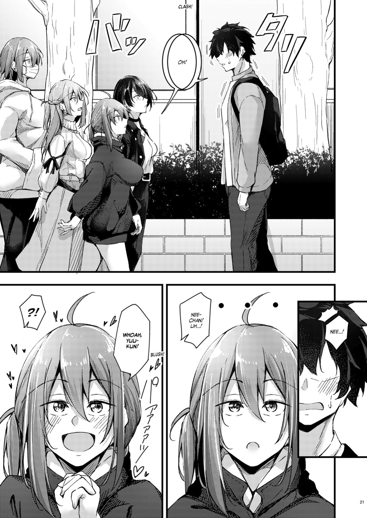 [Gakuen Ketsumeichou (Oriue Wato)] Itsudemo Dokodemo Nandemo Sasete Kureru Giri no Ane | 24/7 Sex with my Stepsister! [Team Rabu2]