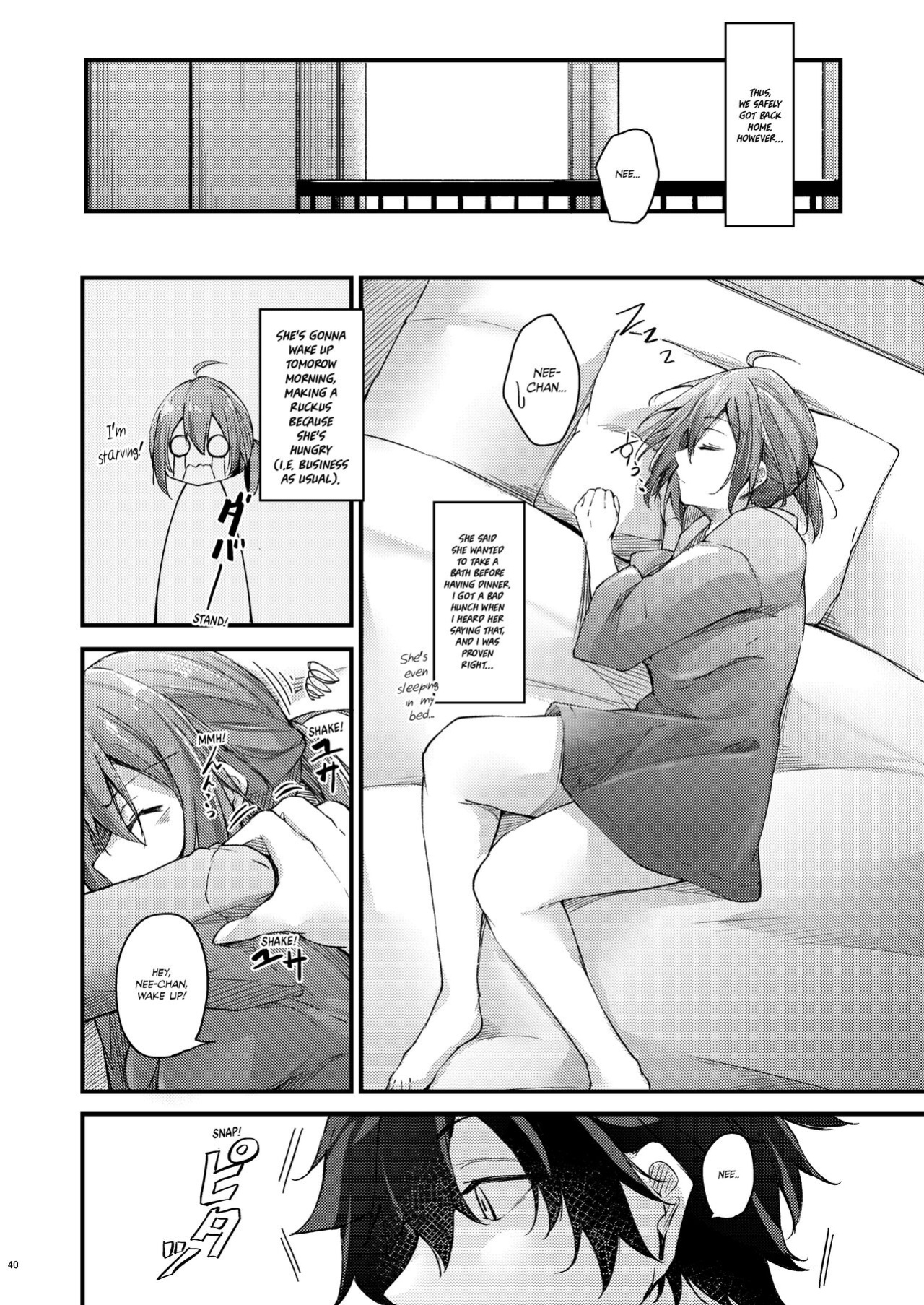 [Gakuen Ketsumeichou (Oriue Wato)] Itsudemo Dokodemo Nandemo Sasete Kureru Giri no Ane | 24/7 Sex with my Stepsister! [Team Rabu2]