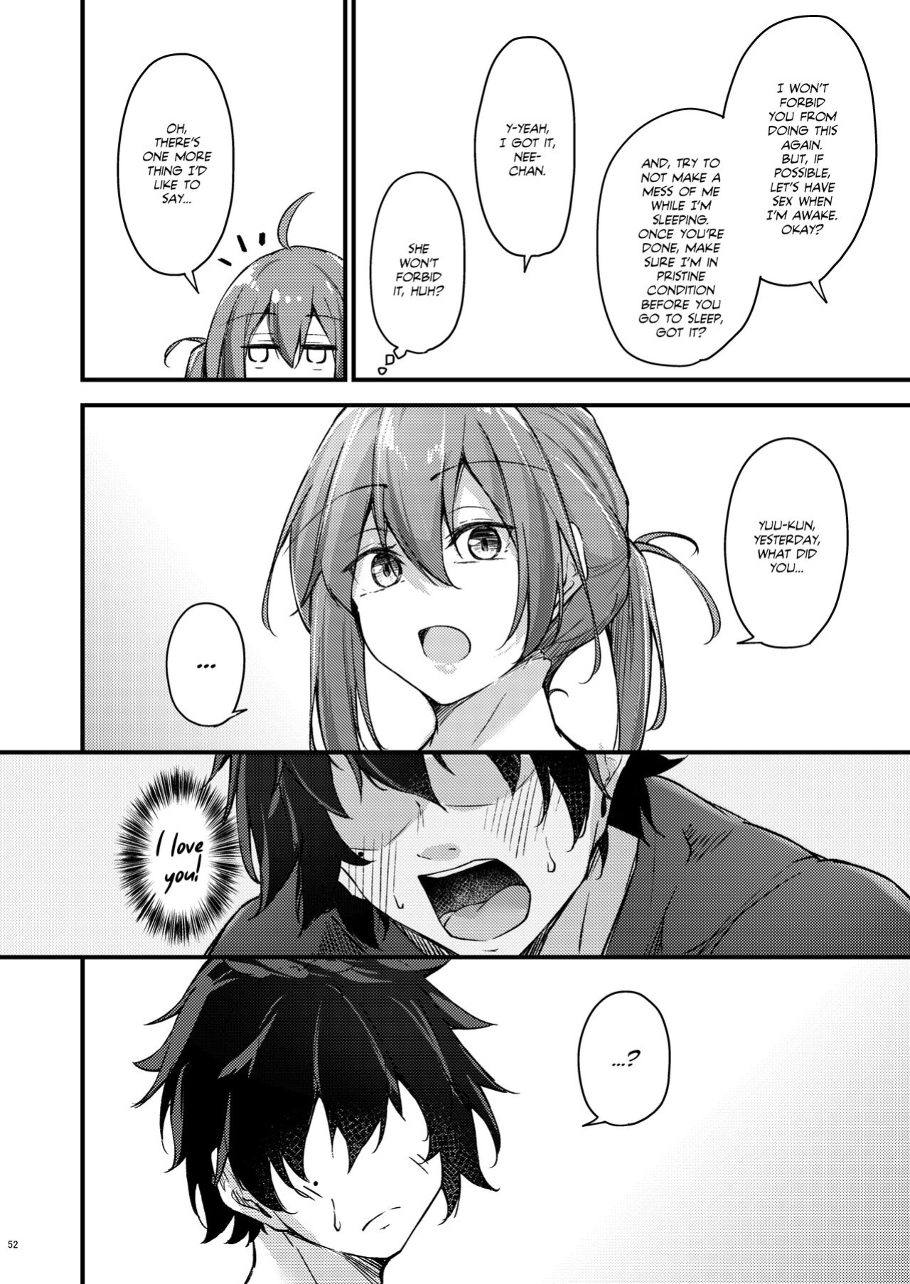 [Gakuen Ketsumeichou (Oriue Wato)] Itsudemo Dokodemo Nandemo Sasete Kureru Giri no Ane | 24/7 Sex with my Stepsister! [Team Rabu2]
