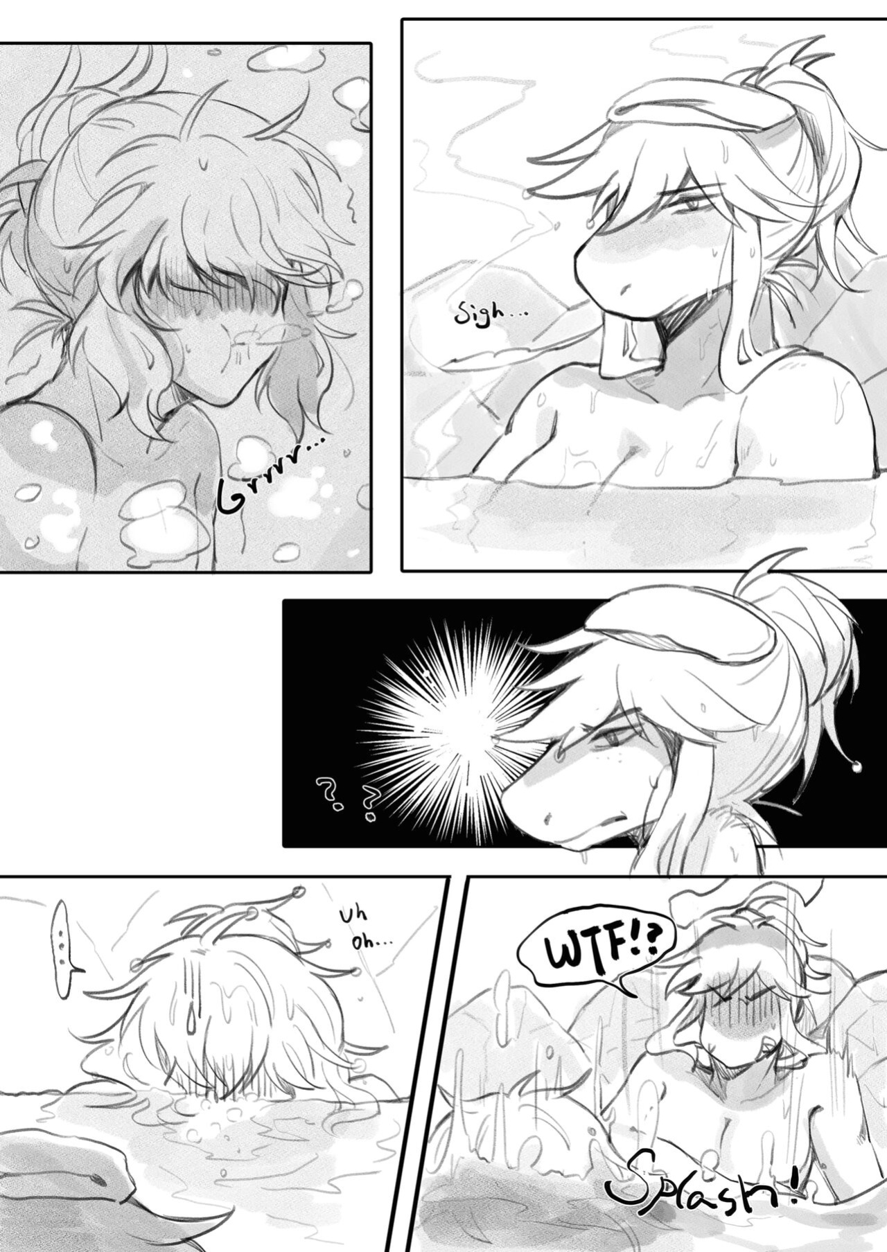 [Kosa] Hot Spring Edition (Deltarune) [Uncle Bane]