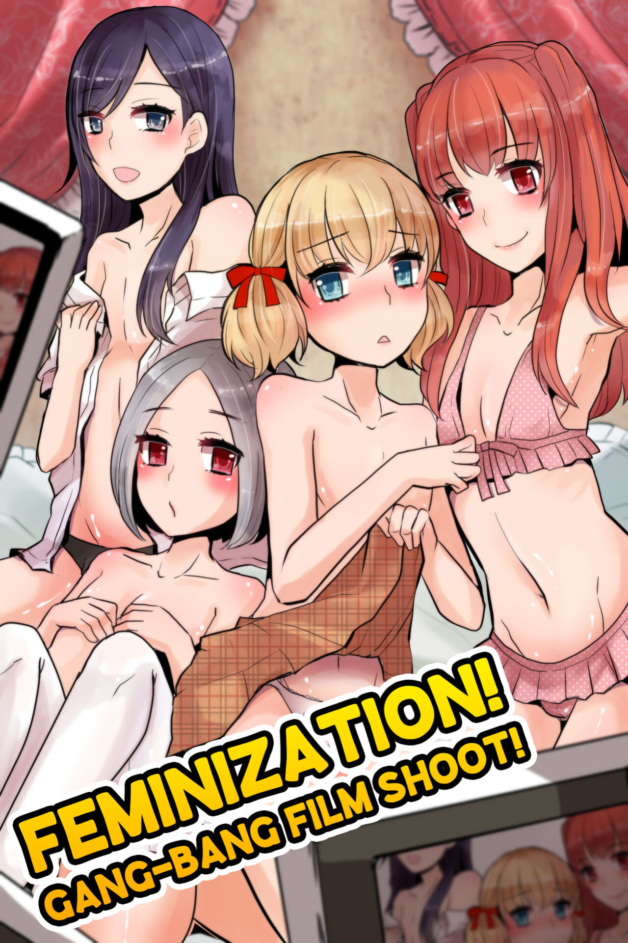 [MC (Nimame)] Mesuochi! Rankou Satsueikai ~Boku Otoko na no ni Kanjichau...!~ [mysterymeat3]