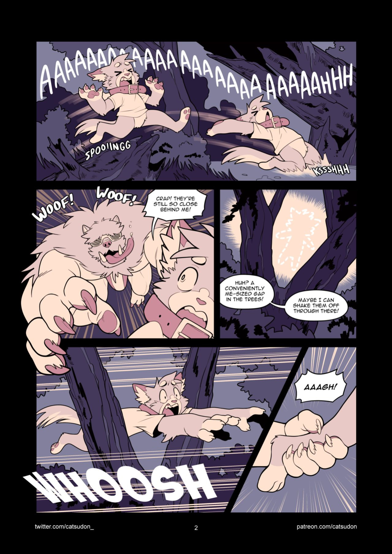 [Catsudon] Catsudon Gets Gang-banged In the Woods By Werewolves Who Are Also a Bunch of Dorks