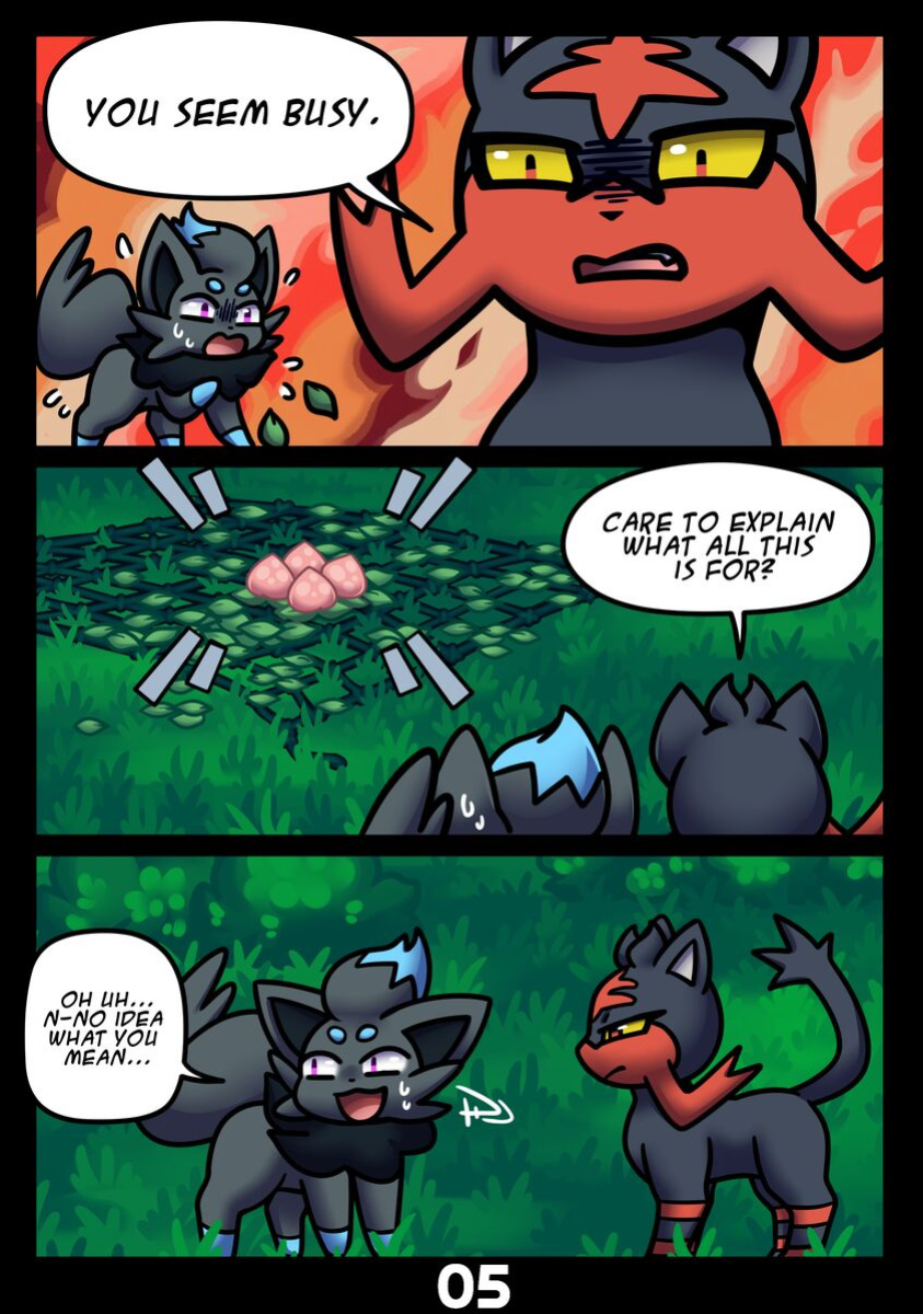 A playful prank