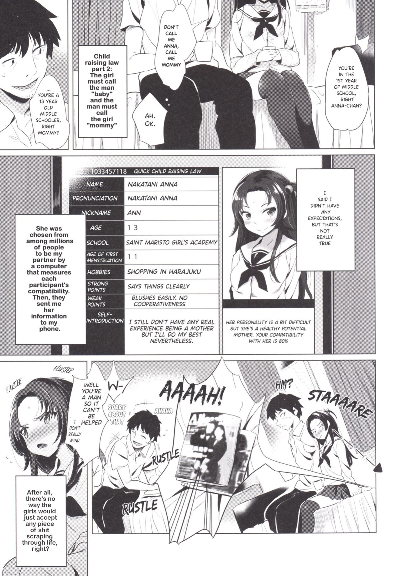 [Jack to Nicholson (NoriPachi)] Suku Suku Aka-chan | Fast growing baby